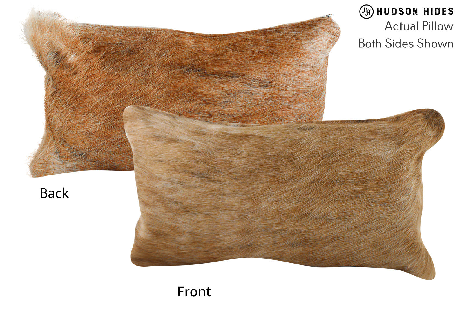 Beige Cowhide Pillow #73361