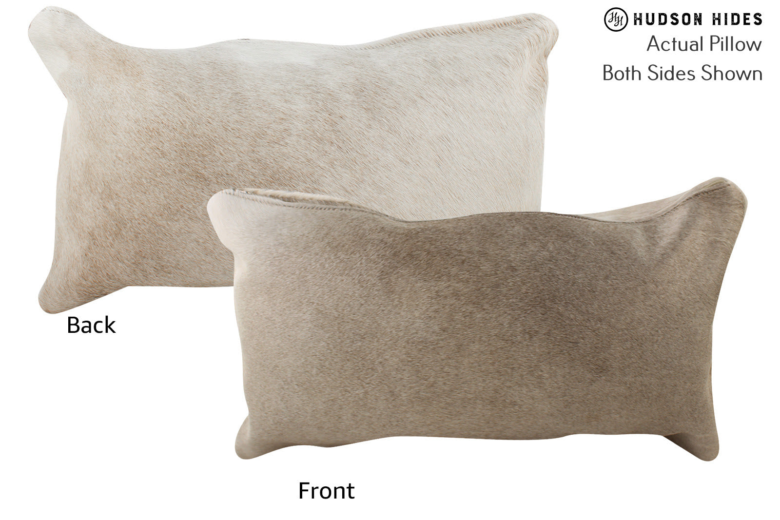 Grey Cowhide Pillow #73372