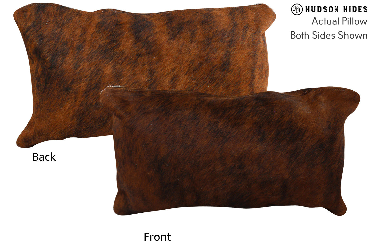 Dark Brindle Cowhide Pillow #73377