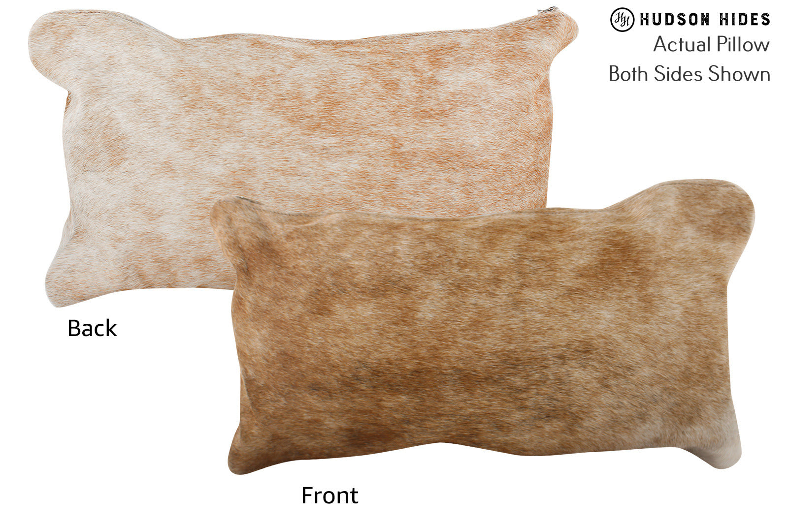 Beige Cowhide Pillow #73397