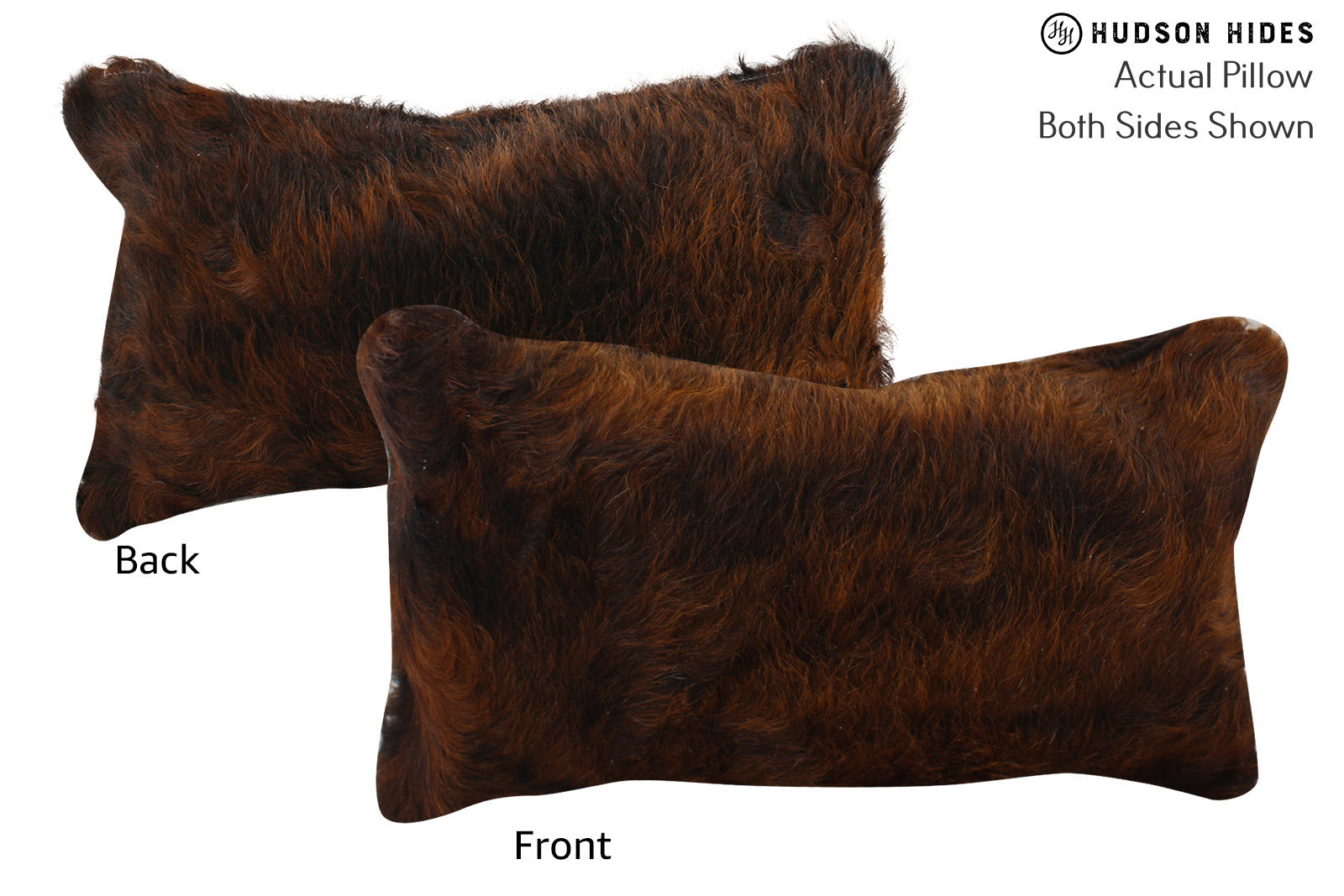 Dark Brindle Cowhide Pillow #73399