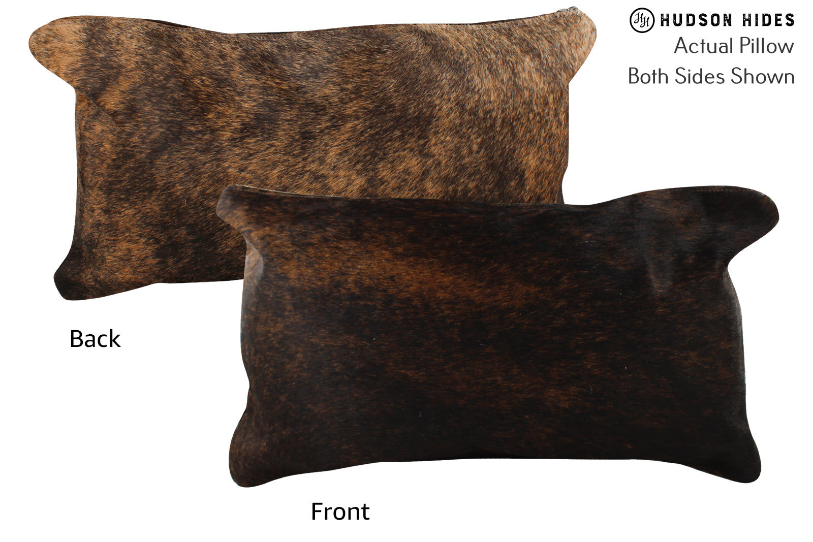 Dark Brindle Cowhide Pillow #73403