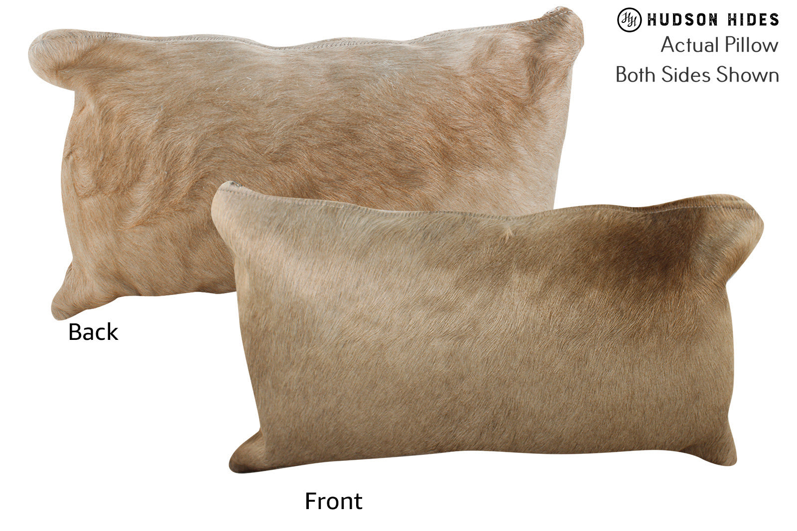 Taupe Cowhide Pillow #73441