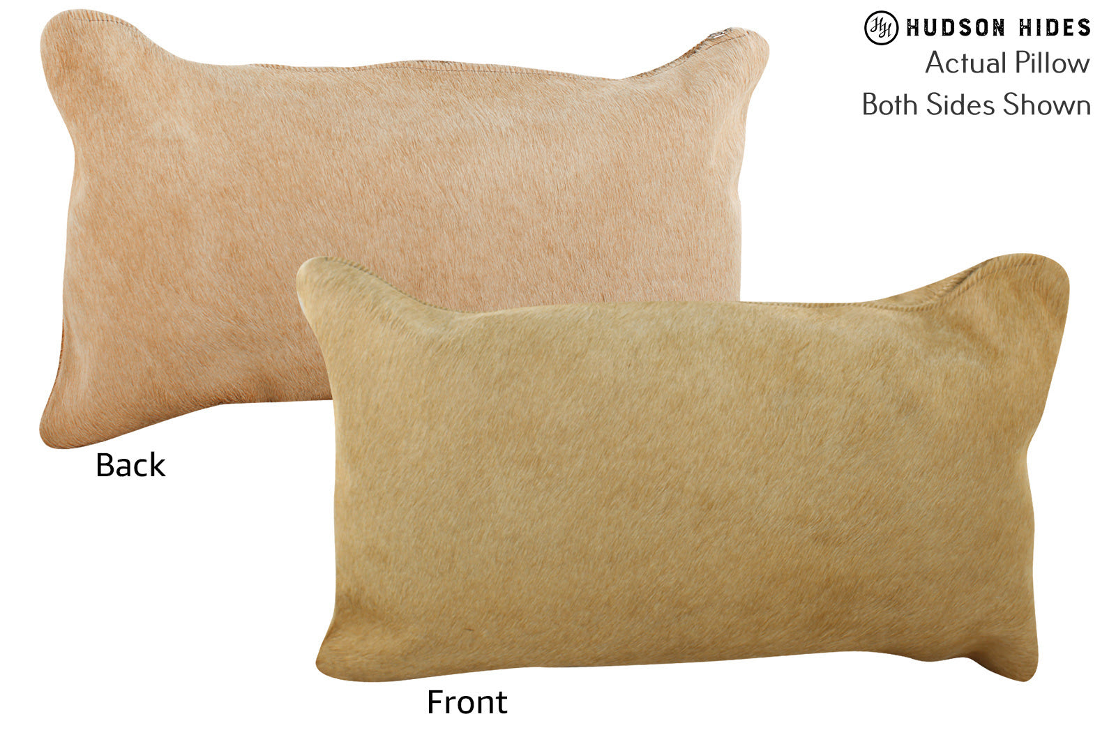 Beige Cowhide Pillow #73455