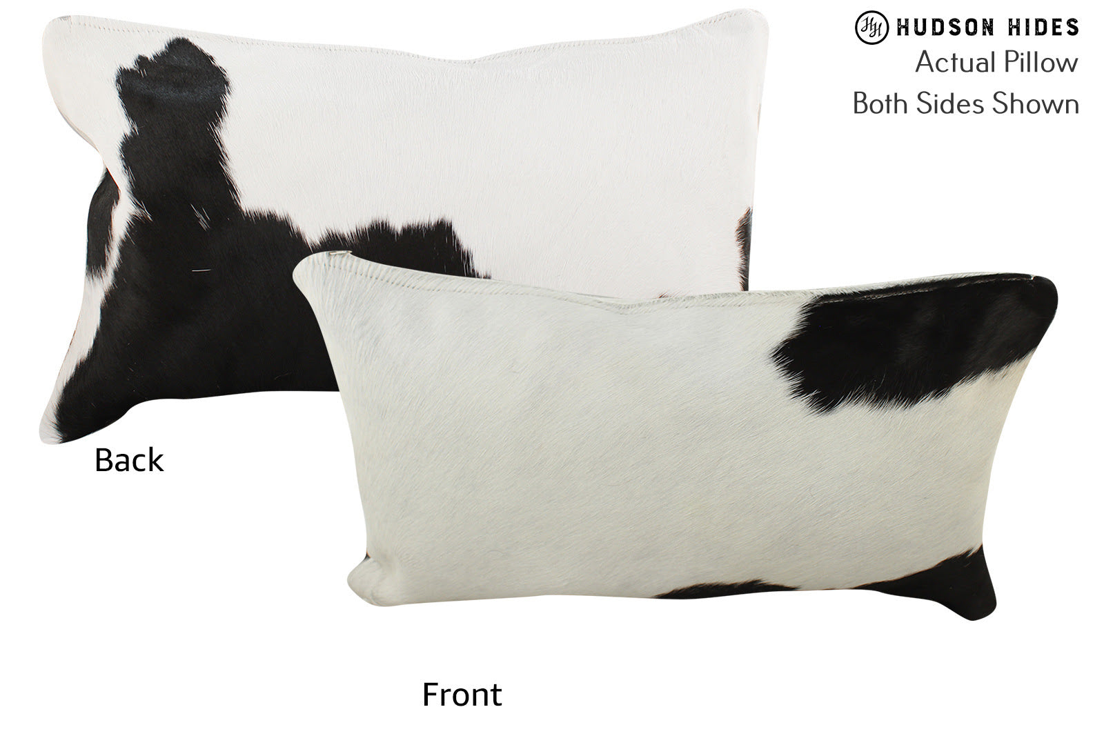 Black and White Cowhide Pillow #73463