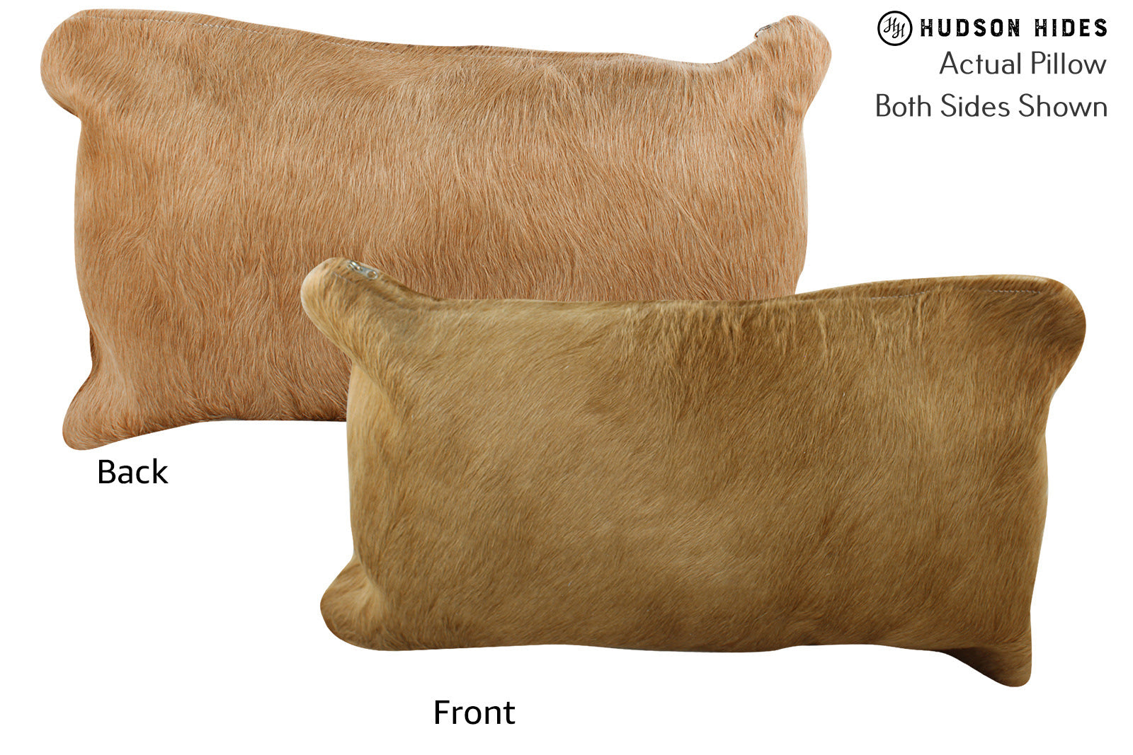 Beige Cowhide Pillow #73466