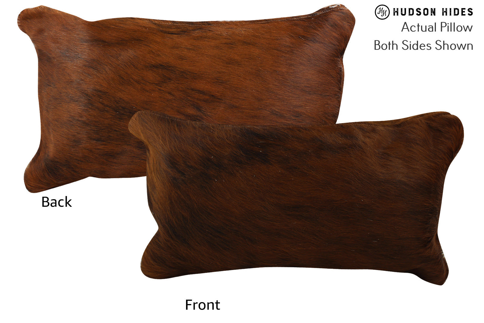 Dark Brindle Cowhide Pillow #73471