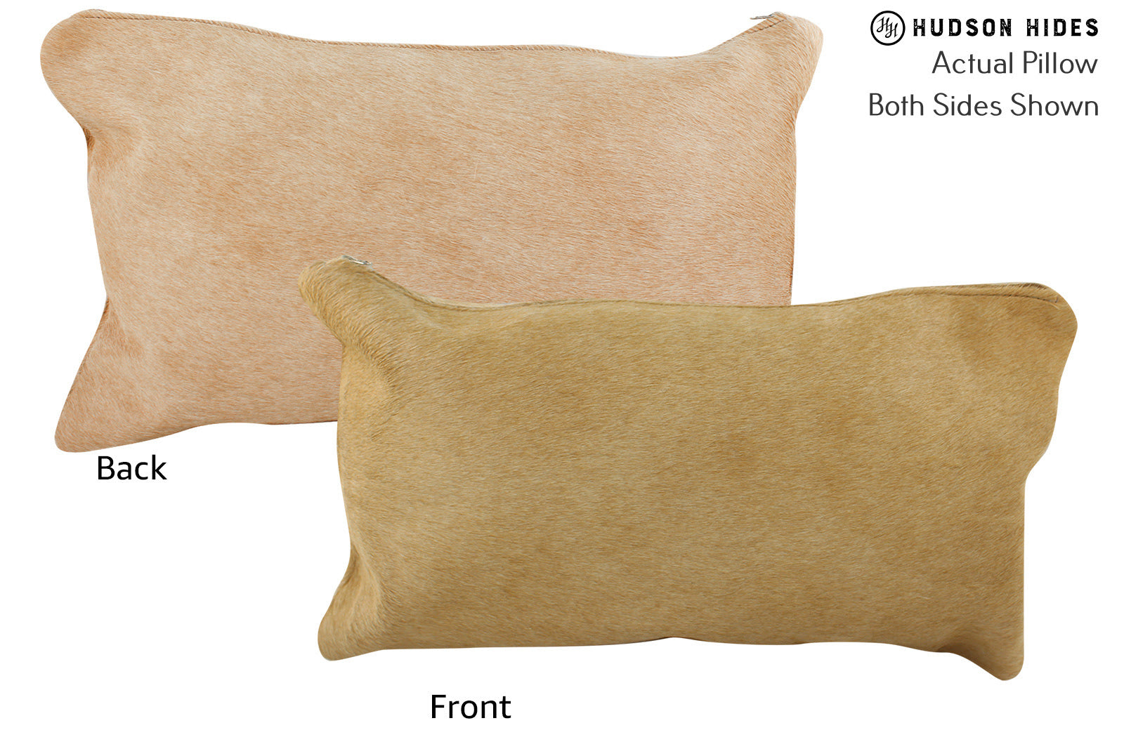 Beige Cowhide Pillow #73473