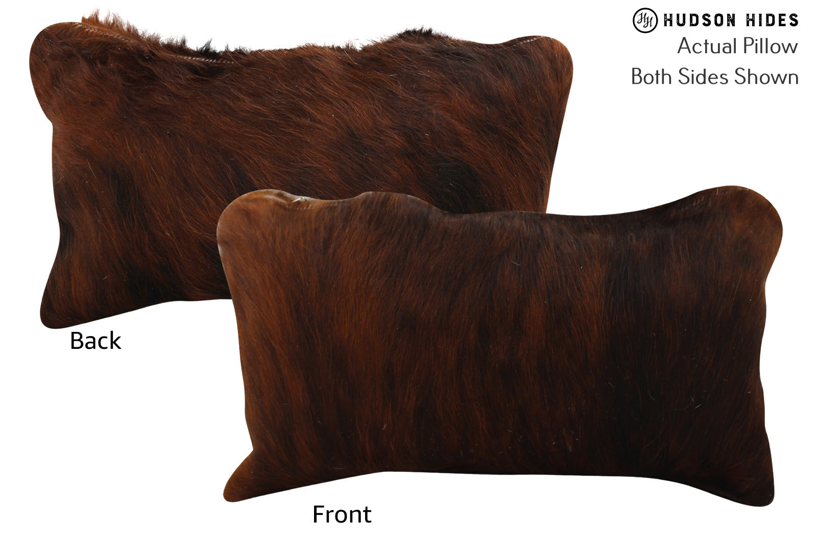 Dark Brindle Cowhide Pillow #73493