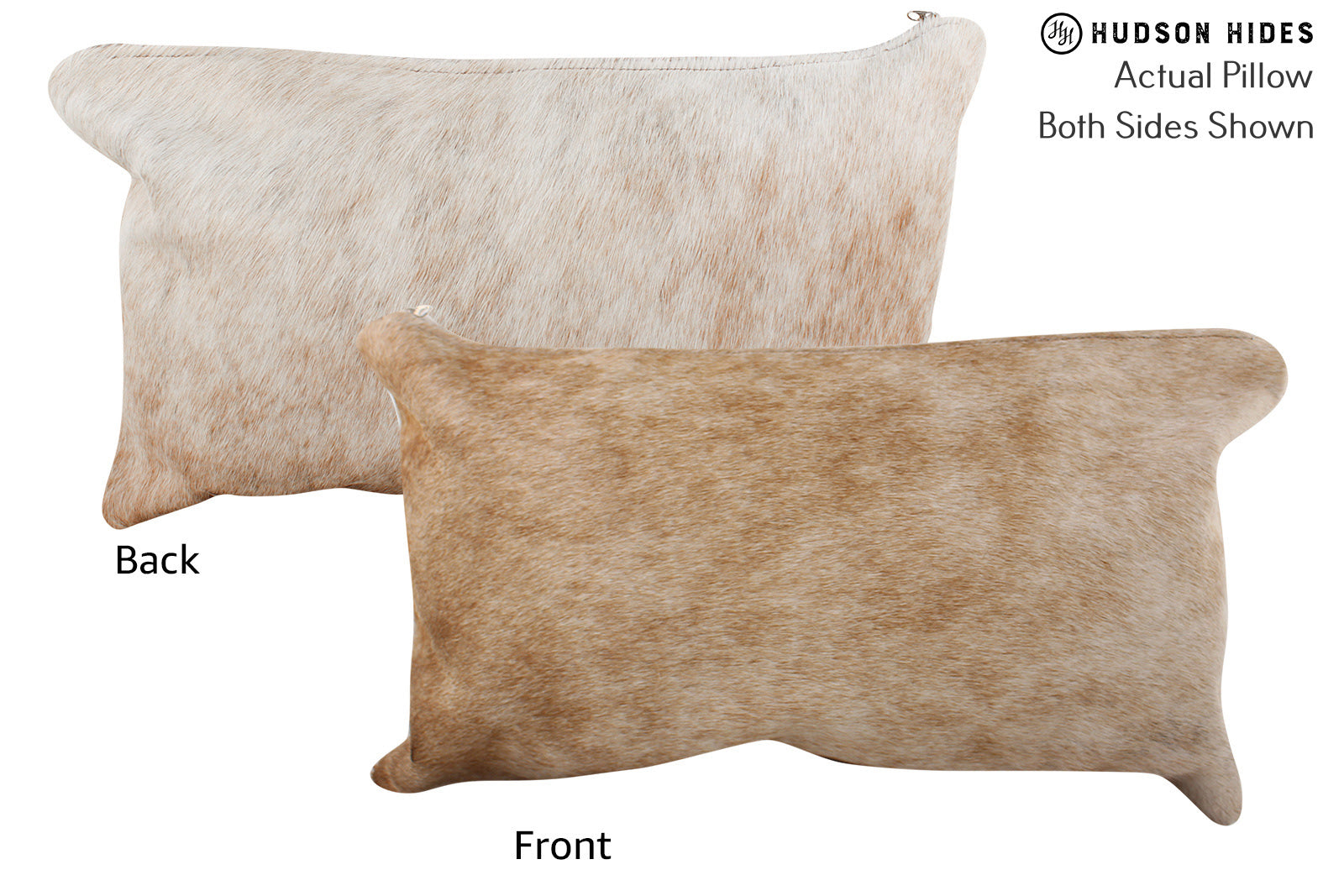 Beige Cowhide Pillow #73504