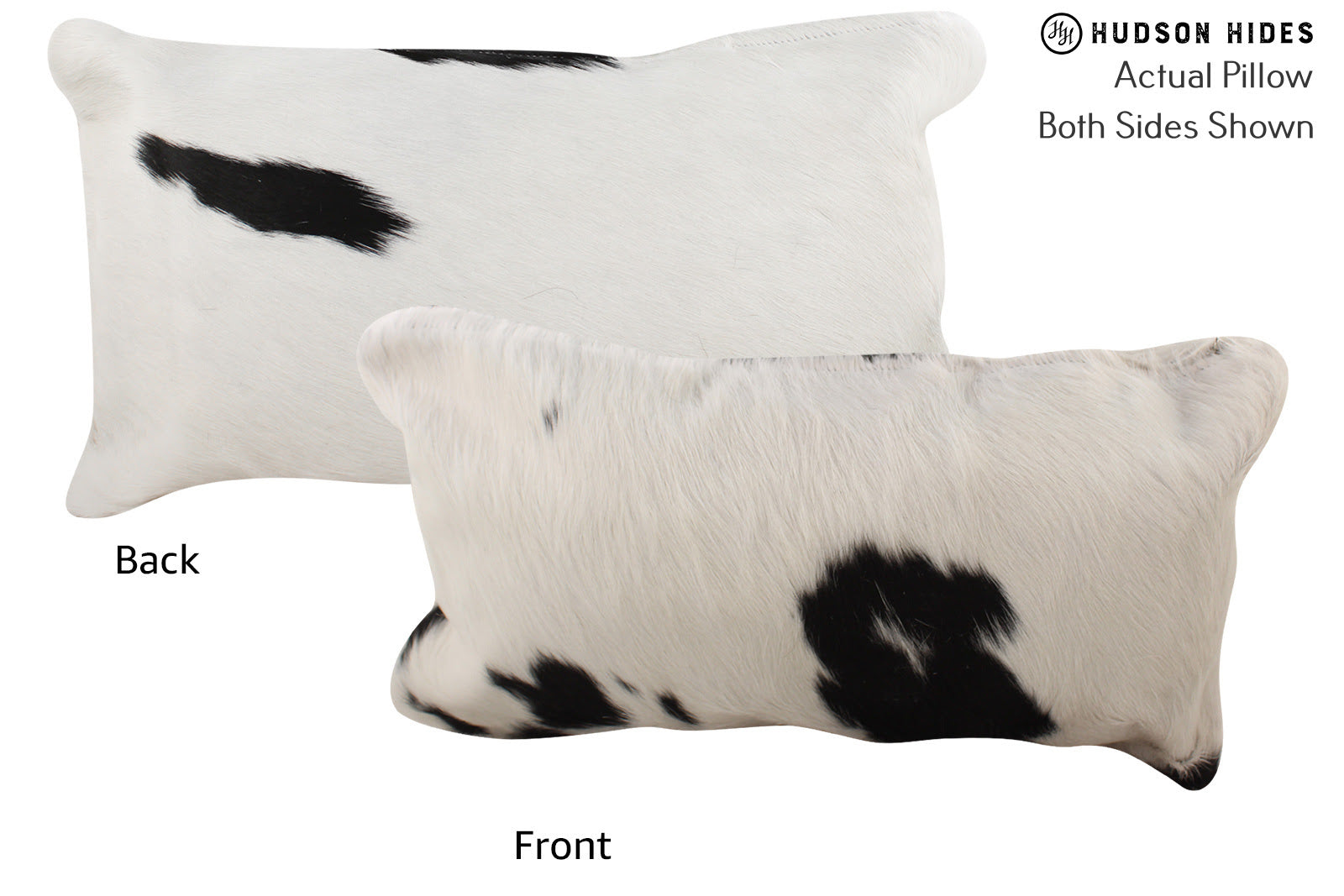 Black and White Cowhide Pillow #73510