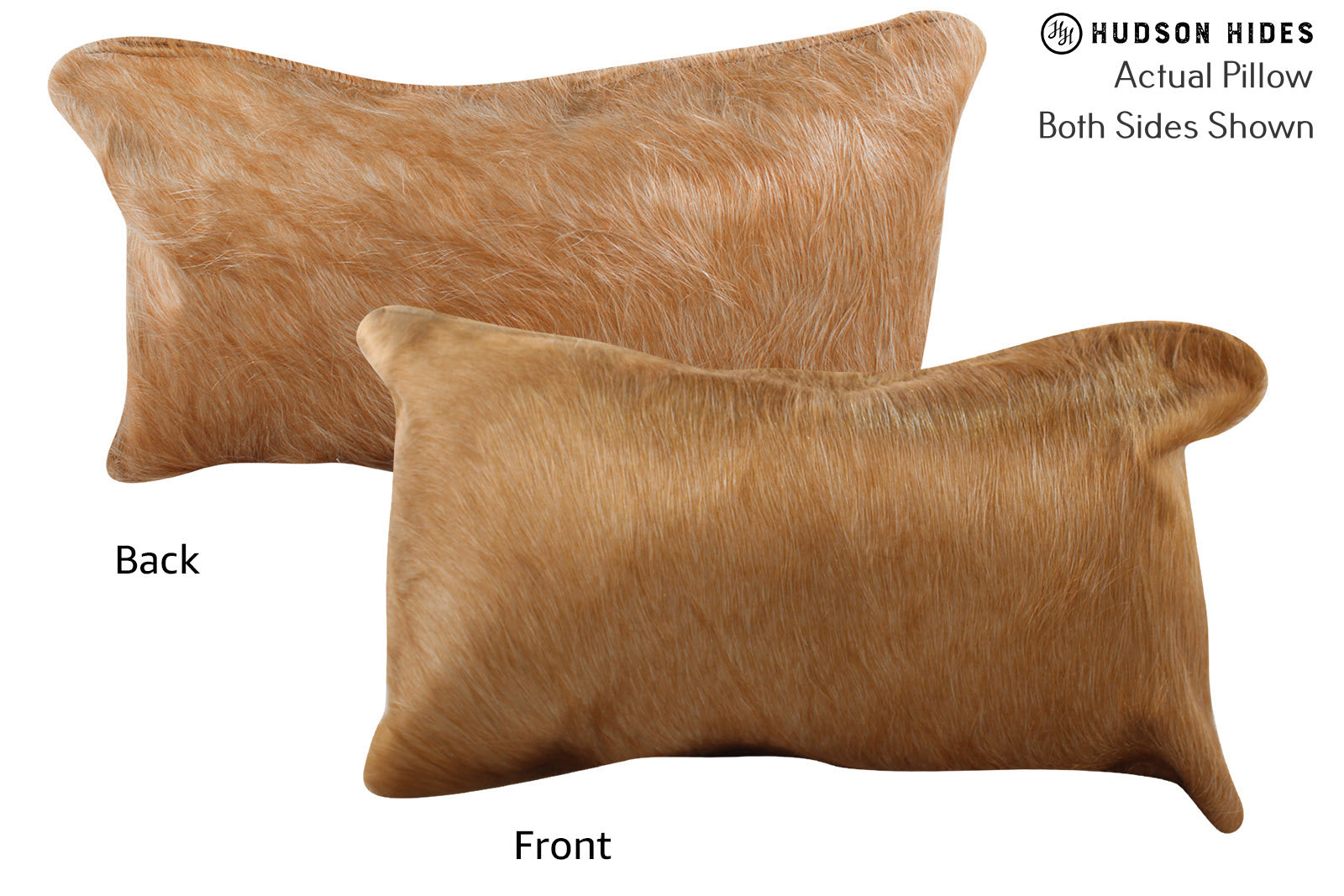 Beige Cowhide Pillow #73513