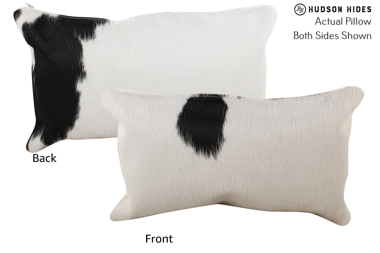 Black and White Cowhide Pillow #73514