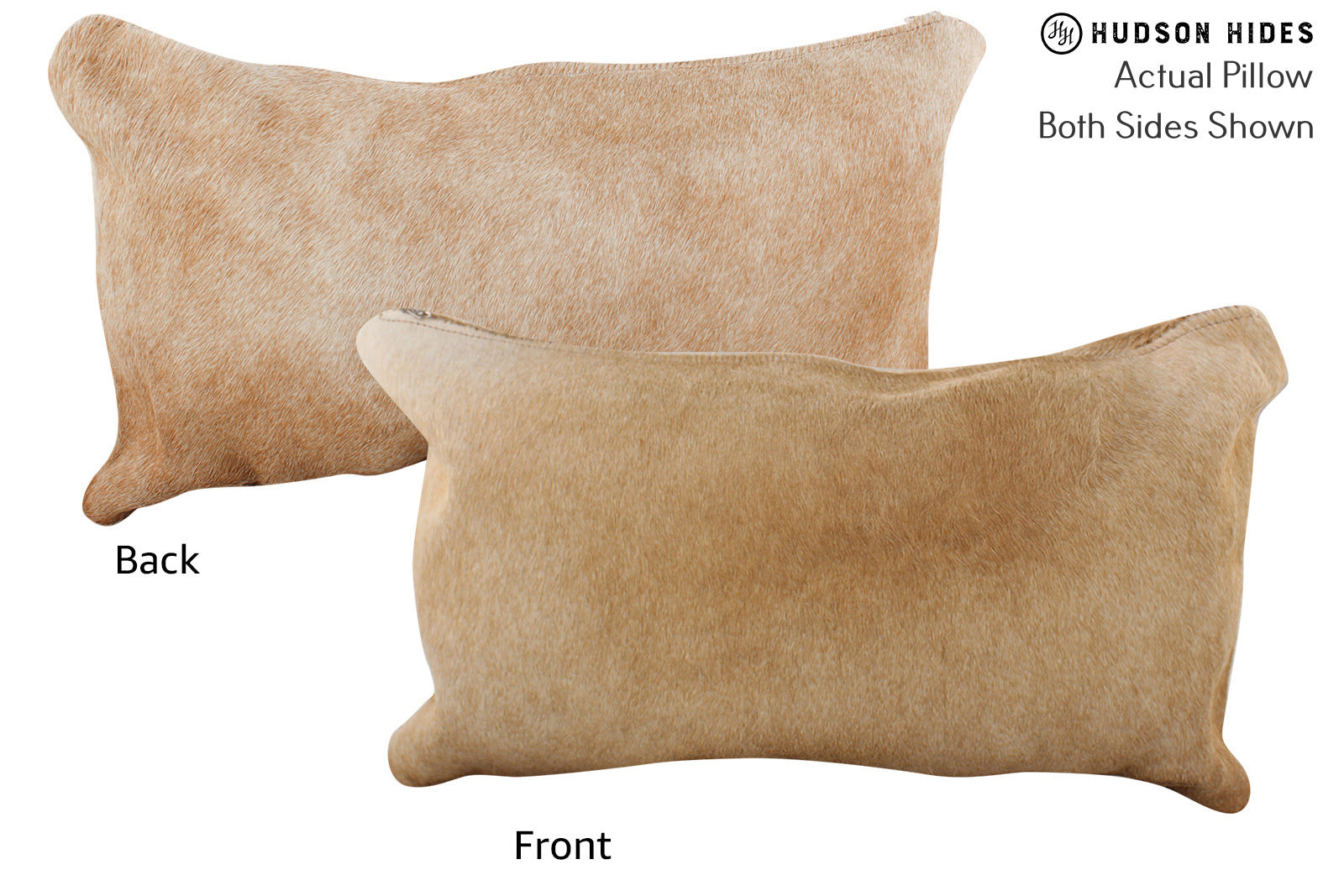 Beige Cowhide Pillow #73515