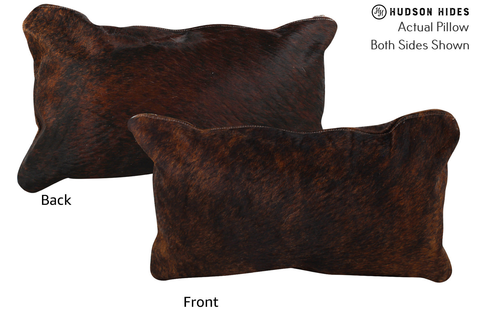 Dark Brindle Cowhide Pillow #73533