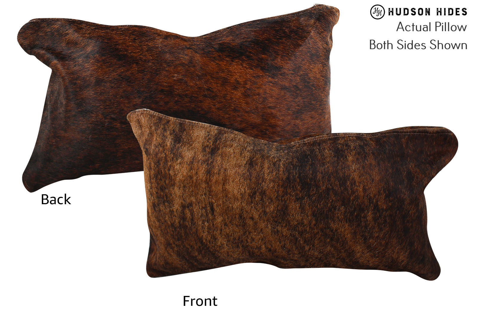 Dark Brindle Cowhide Pillow #73538