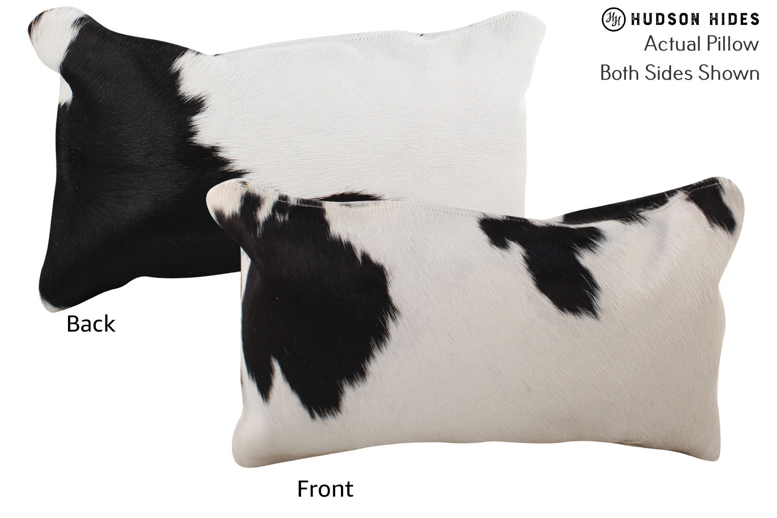 Black and White Cowhide Pillow #73562