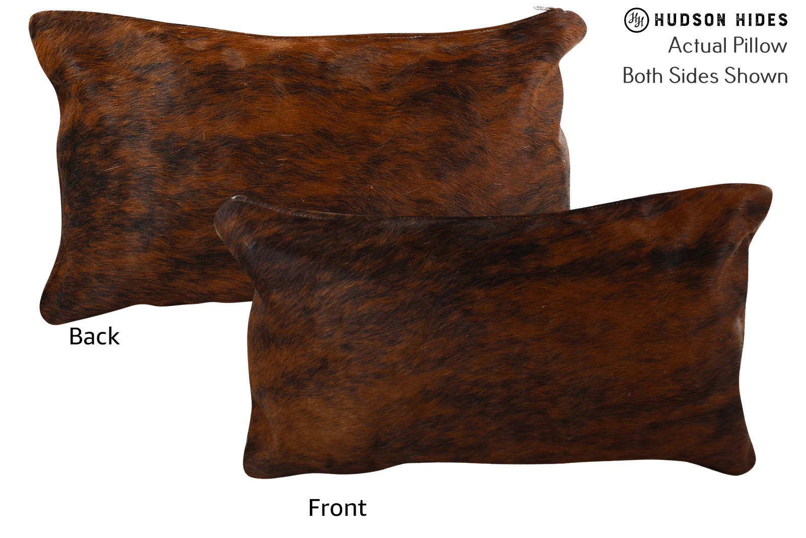 Dark Brindle Cowhide Pillow #73570