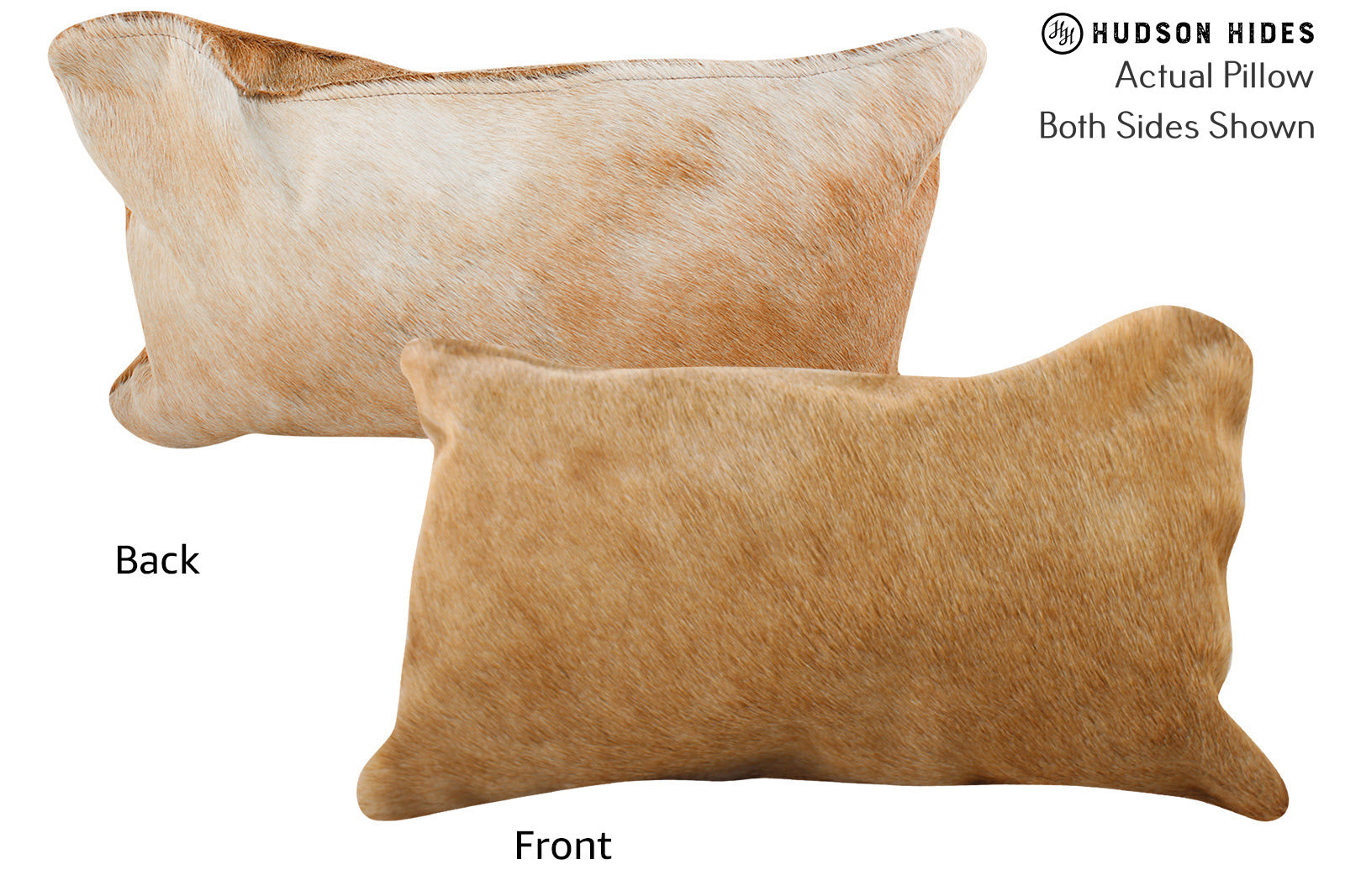 Beige Cowhide Pillow #73573