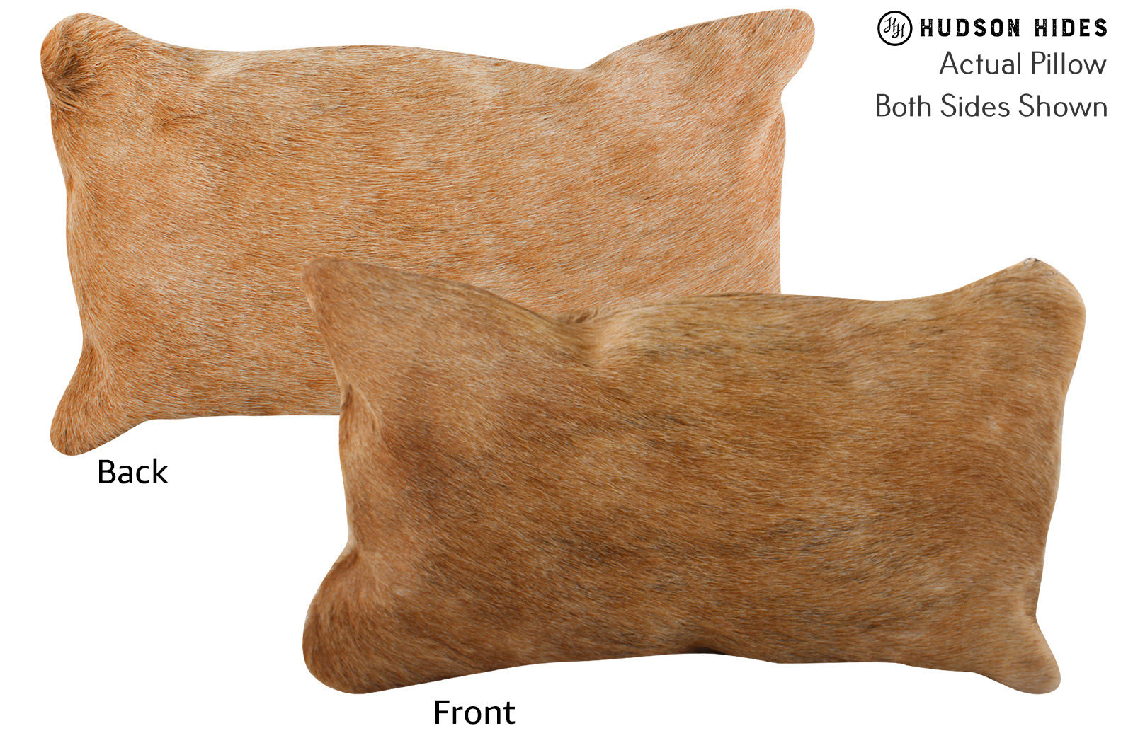 Beige Cowhide Pillow #73576