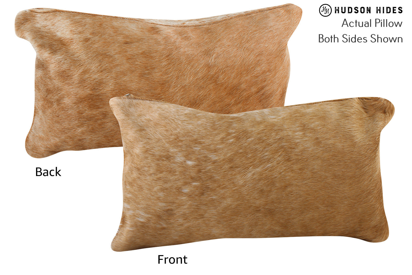 Beige Cowhide Pillow #73584