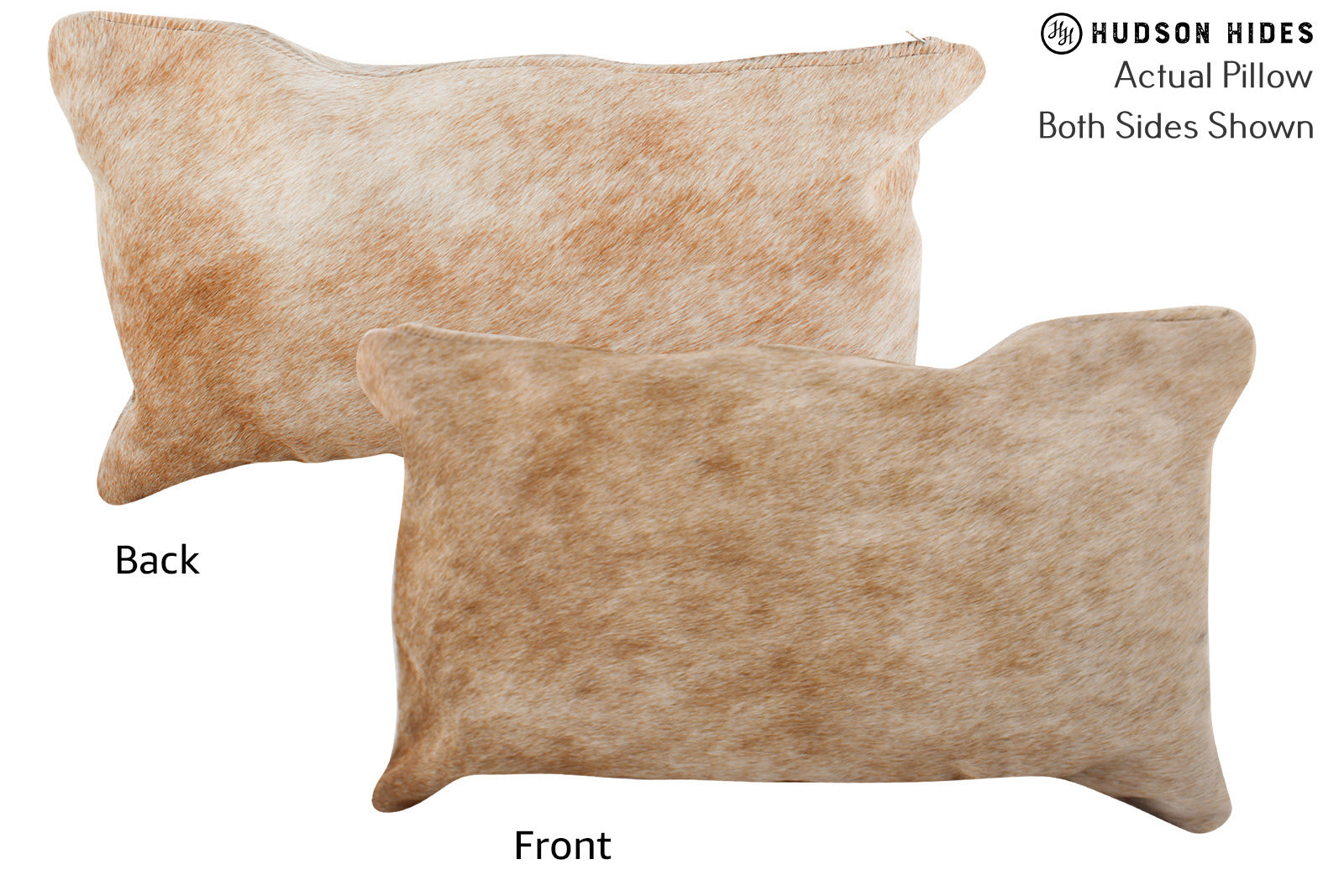 Beige Cowhide Pillow #73611