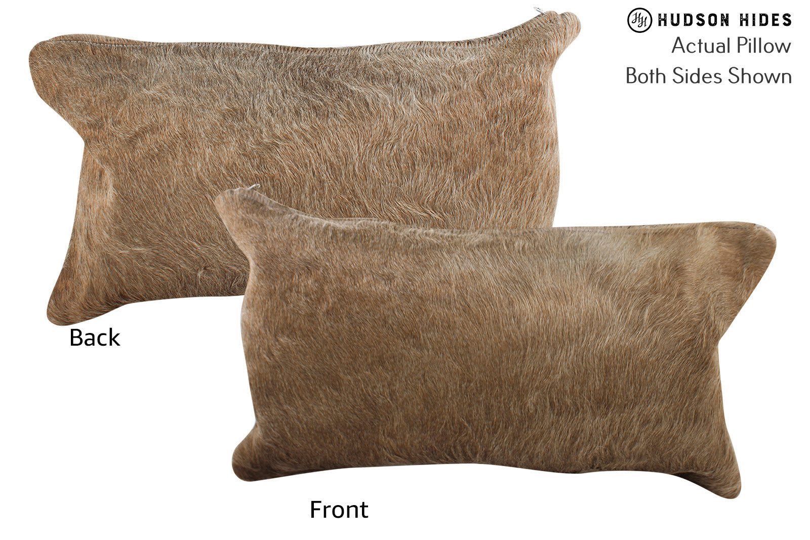 Taupe Cowhide Pillow #73619