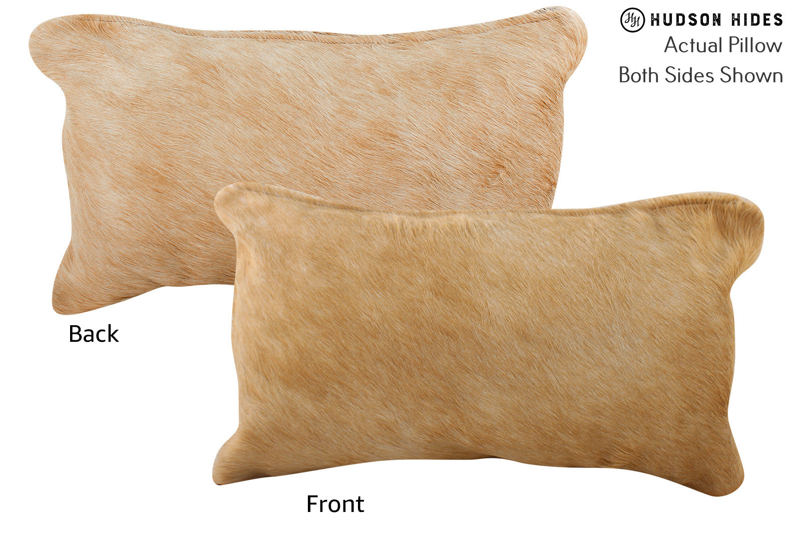 Beige Cowhide Pillow #73623