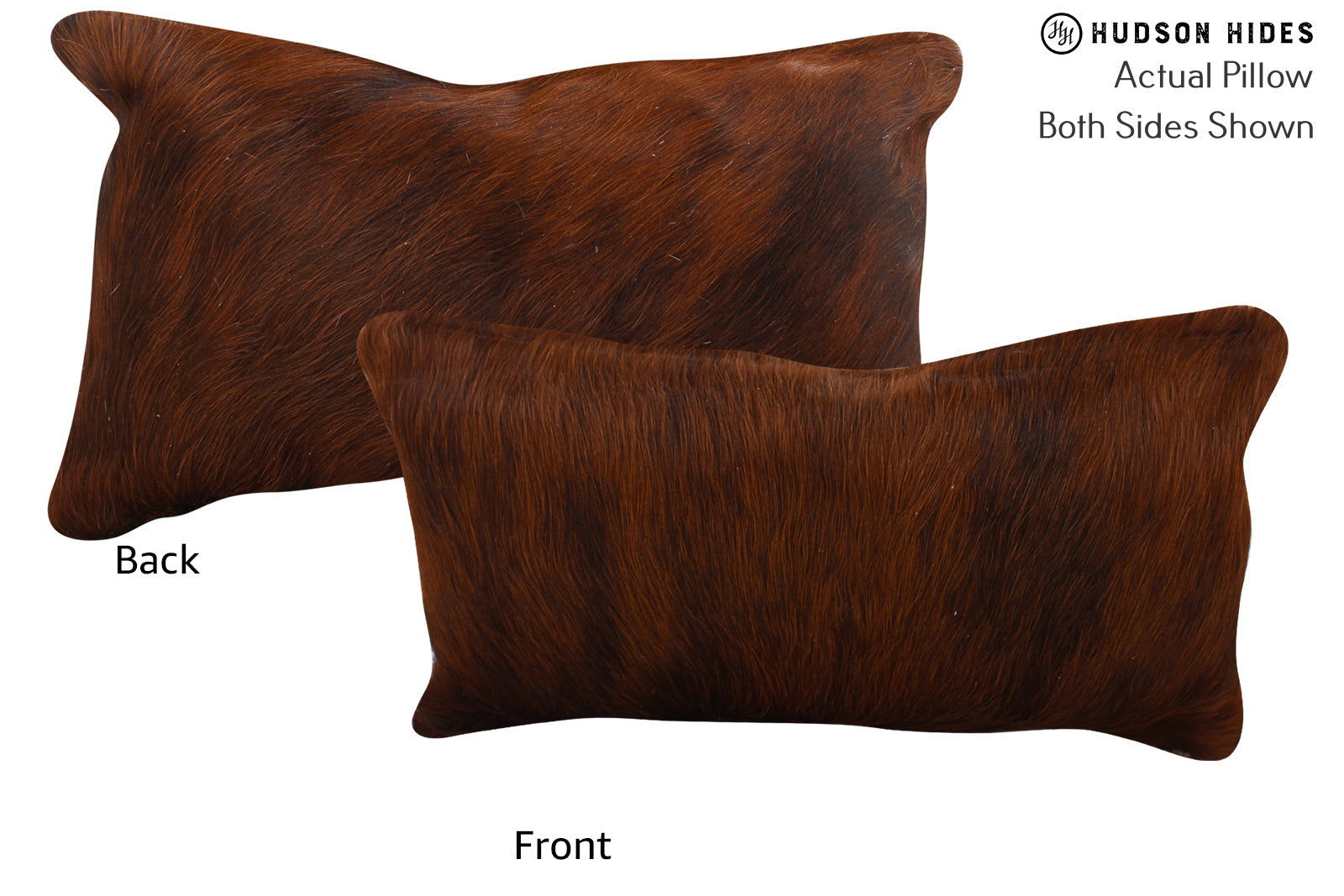 Dark Brindle Cowhide Pillow #73630