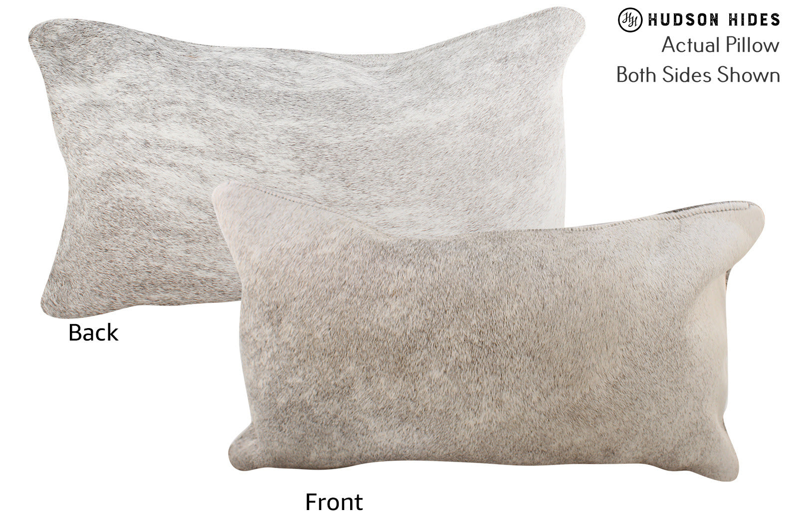 Grey Cowhide Pillow #73631