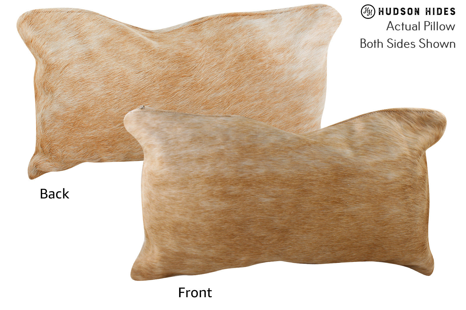 Beige Cowhide Pillow #73634