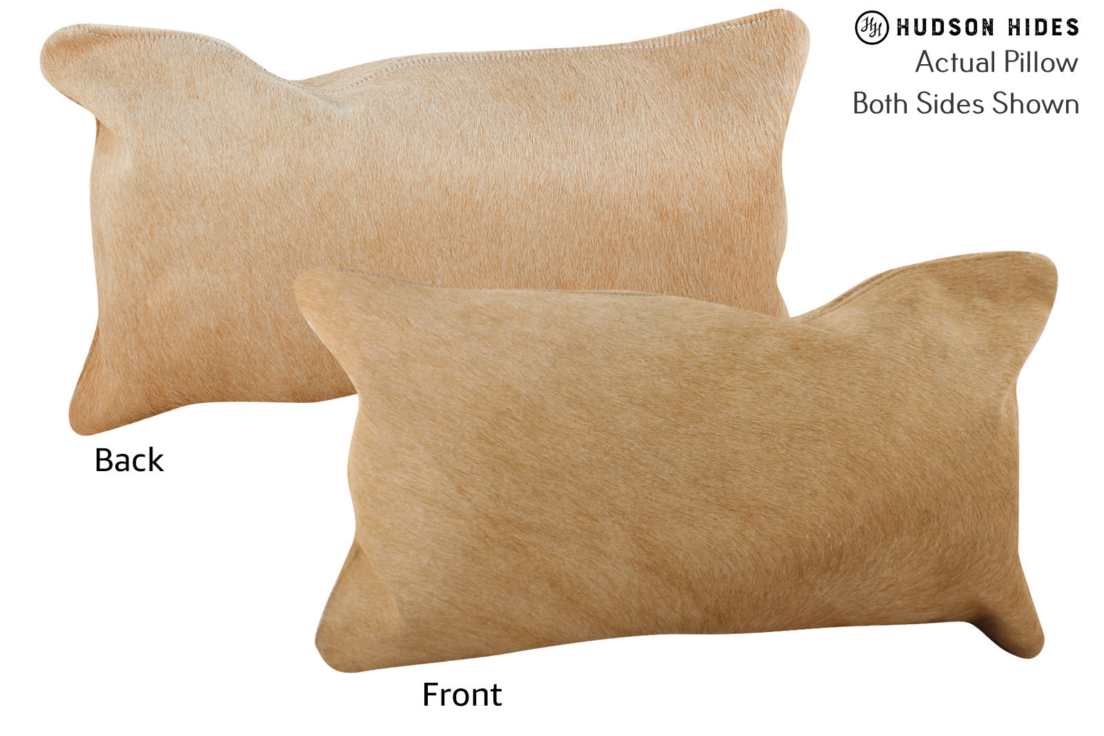 Beige Cowhide Pillow #73637