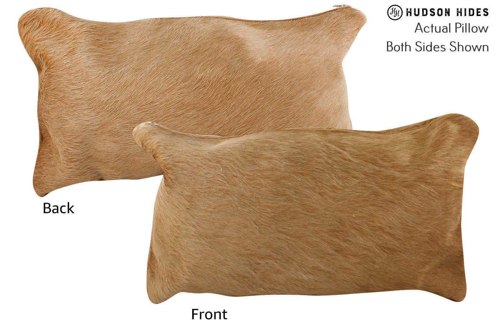 Beige Cowhide Pillow #73654