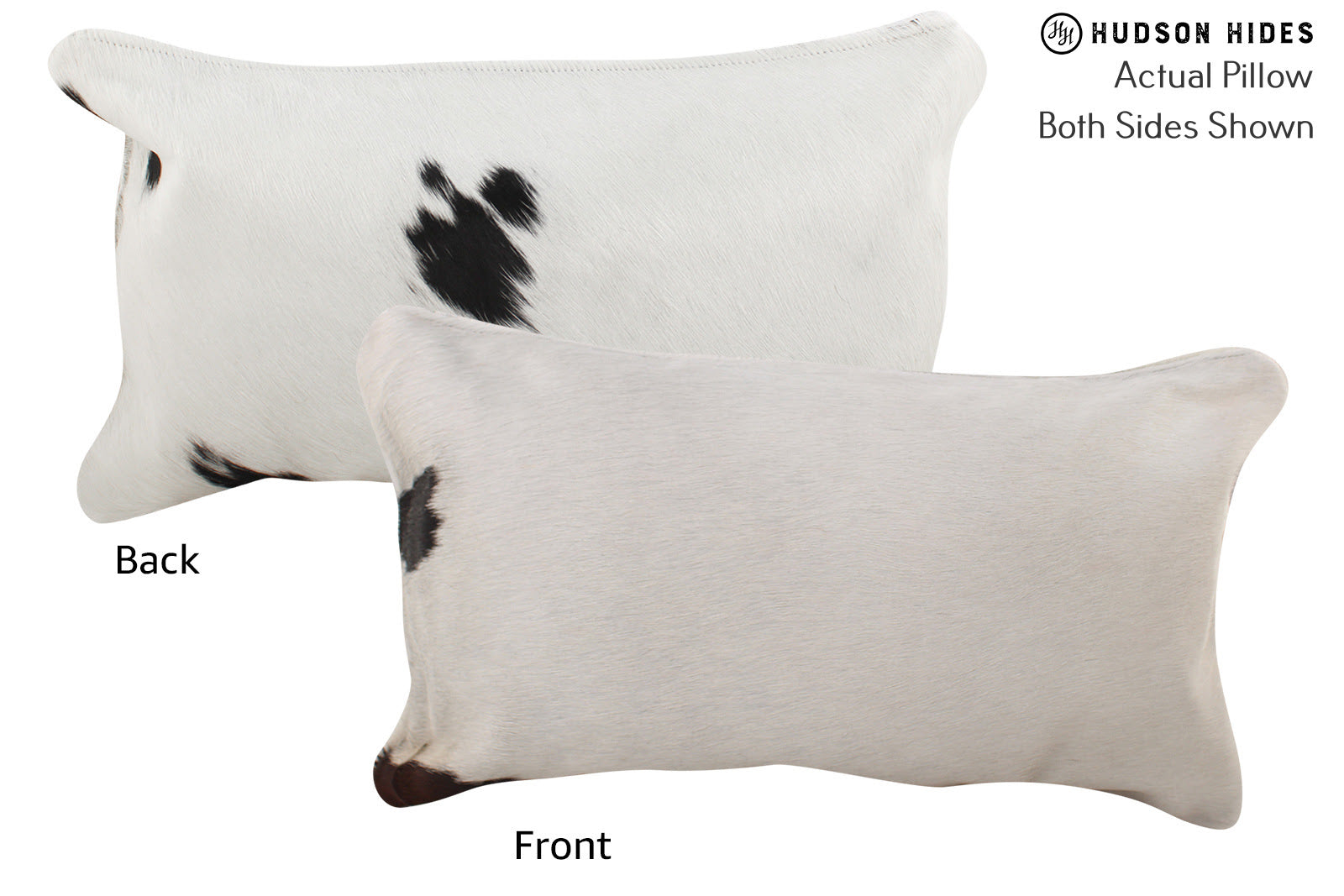 Black and White Cowhide Pillow #73660