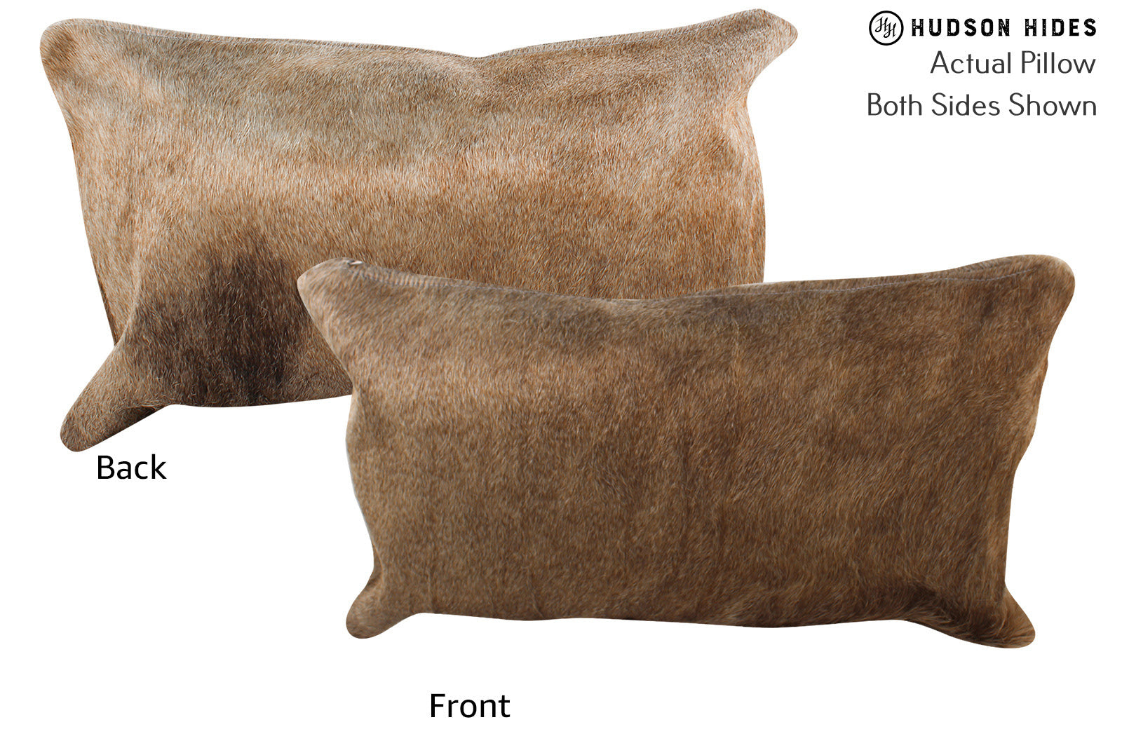 Taupe Cowhide Pillow #73663