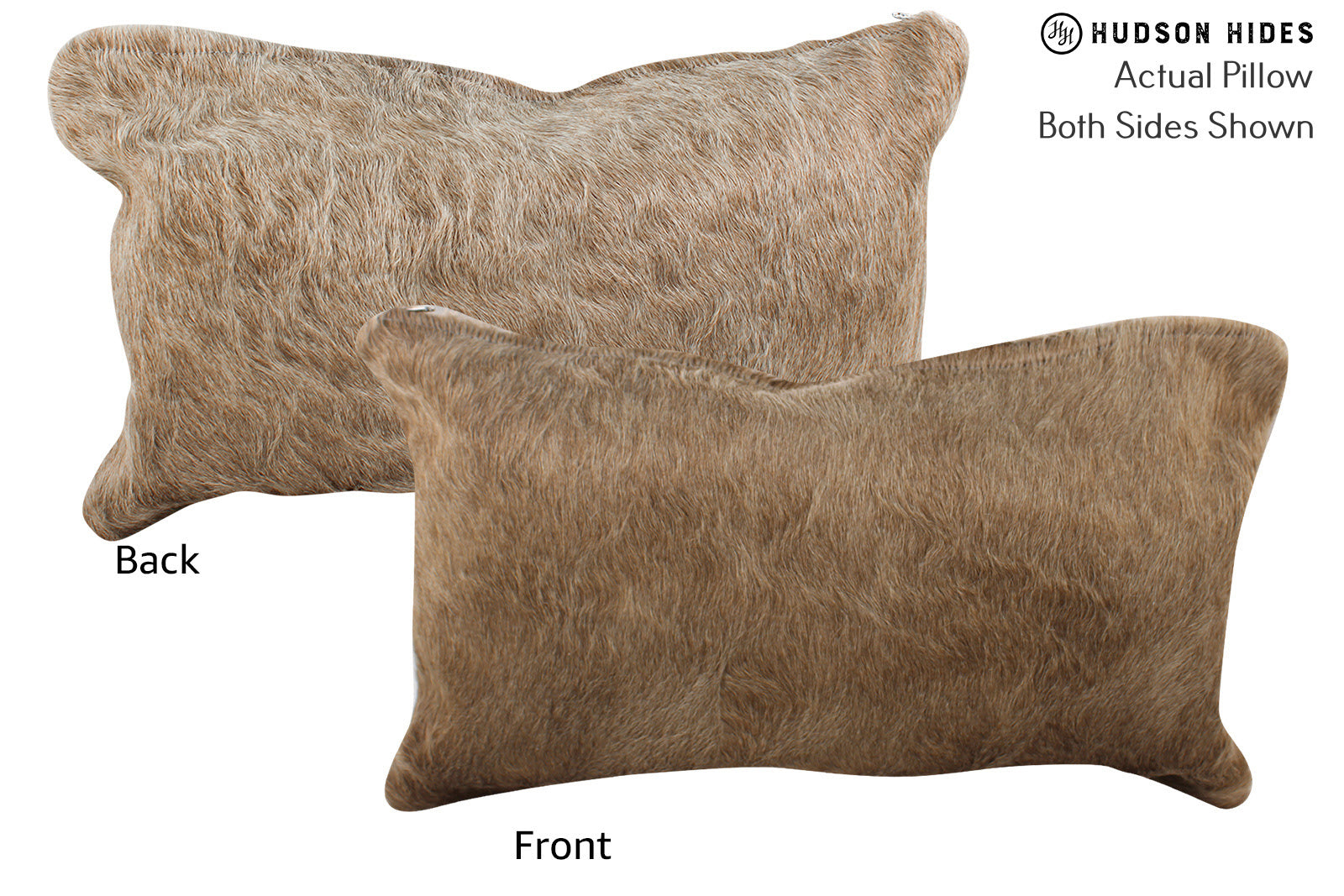 Taupe Cowhide Pillow #73674