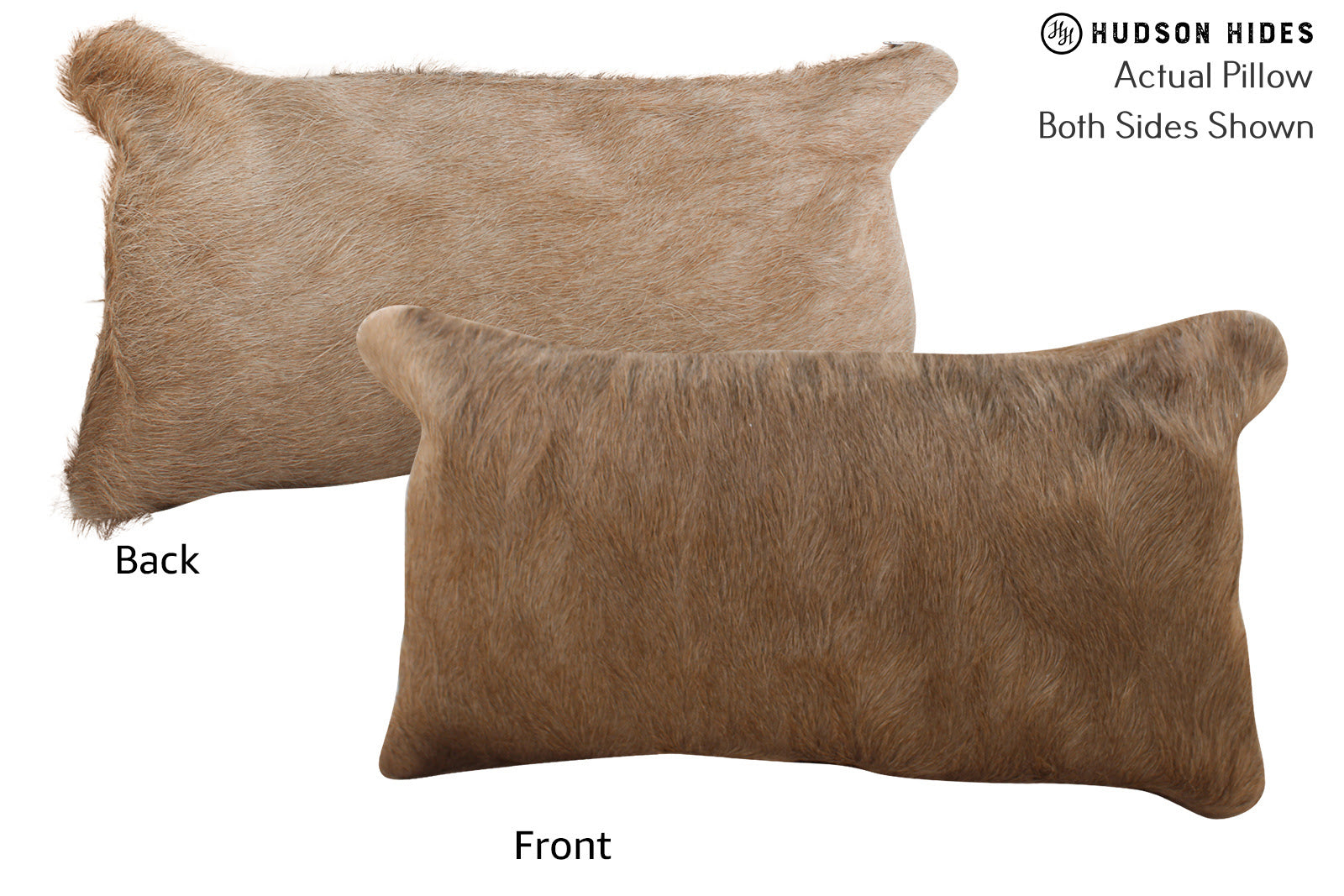 Taupe Cowhide Pillow #73684