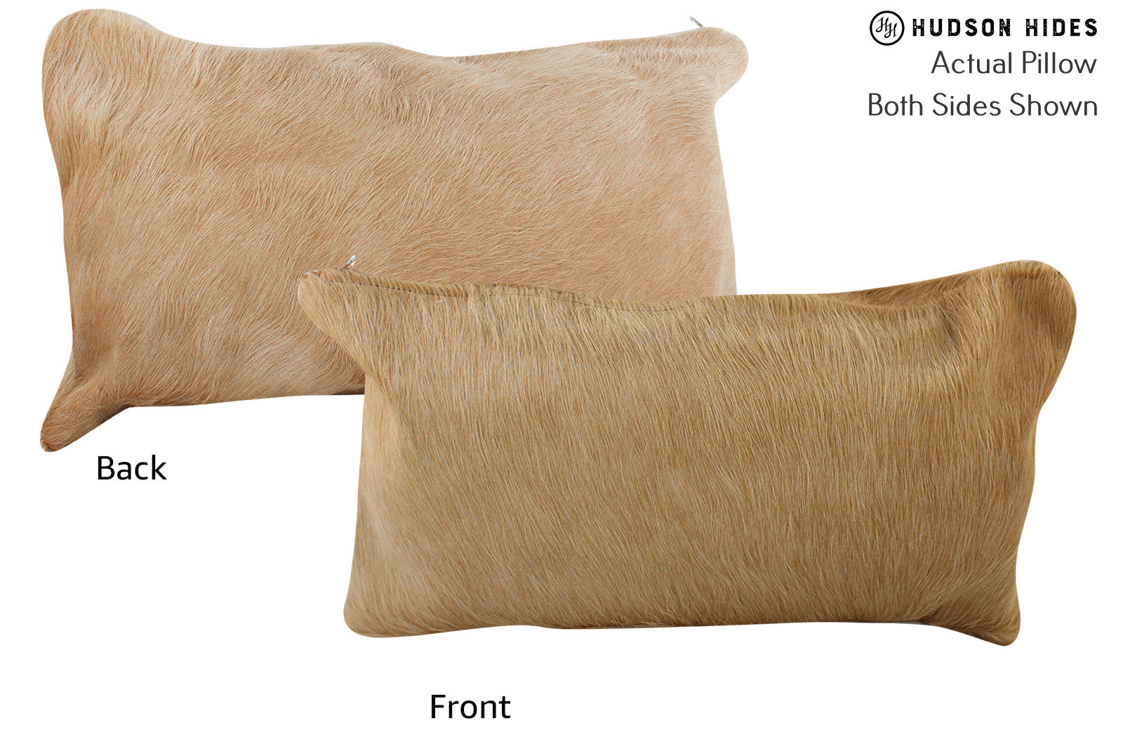 Beige Cowhide Pillow #73710