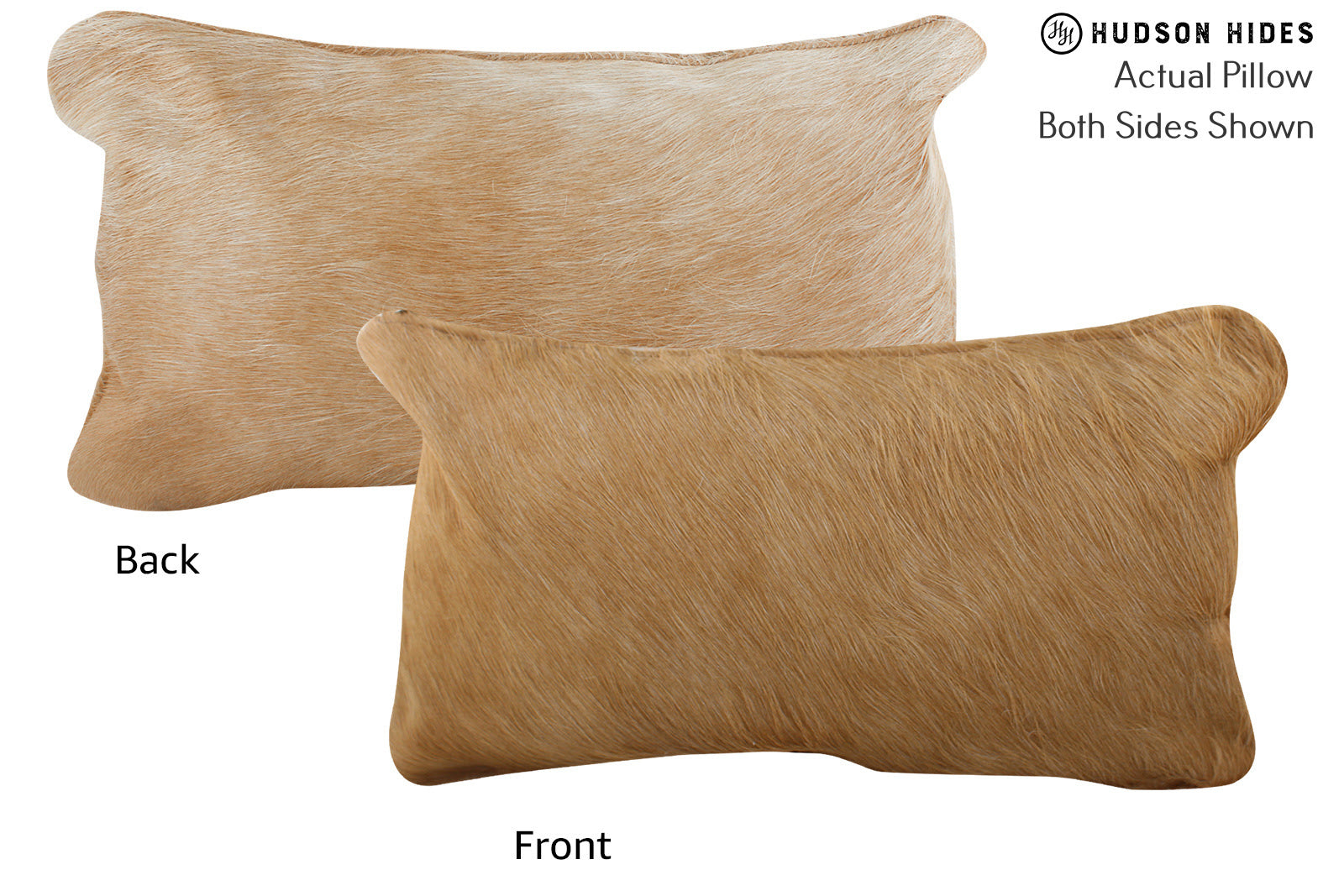 Beige Cowhide Pillow #73711