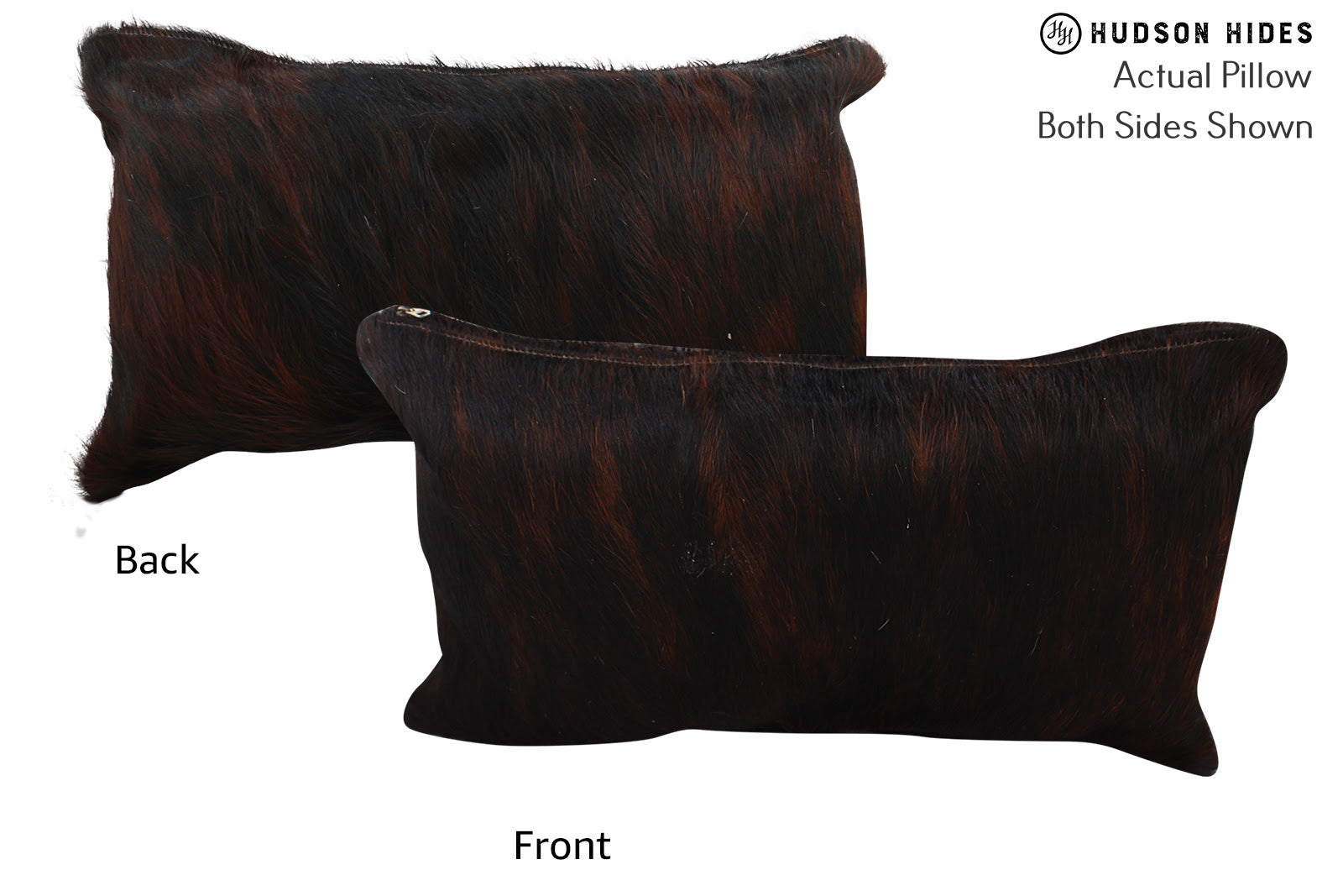 Dark Brindle Cowhide Pillow #73717