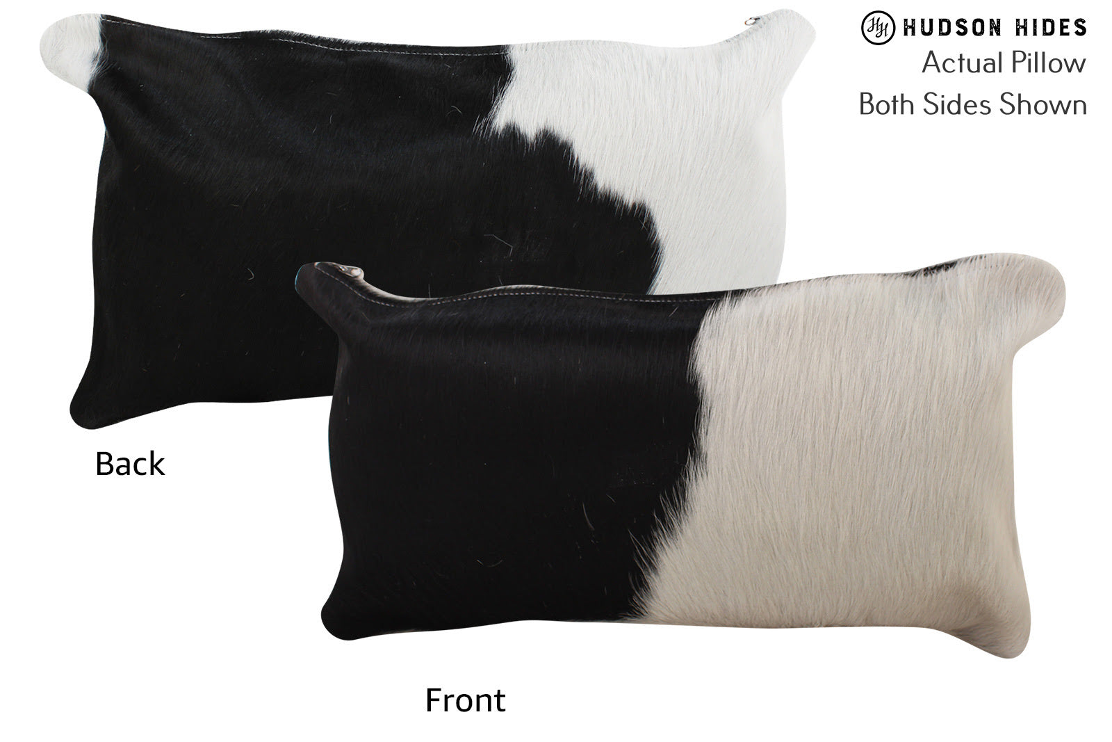 Black and White Cowhide Pillow #73730