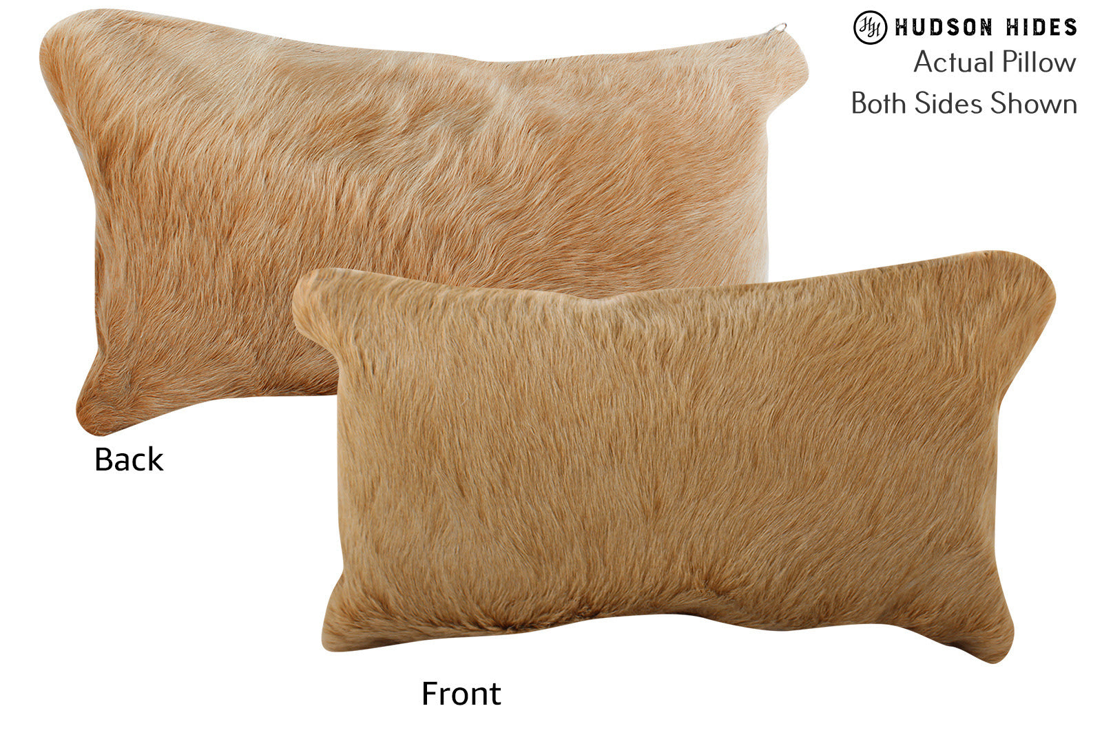 Beige Cowhide Pillow #73731