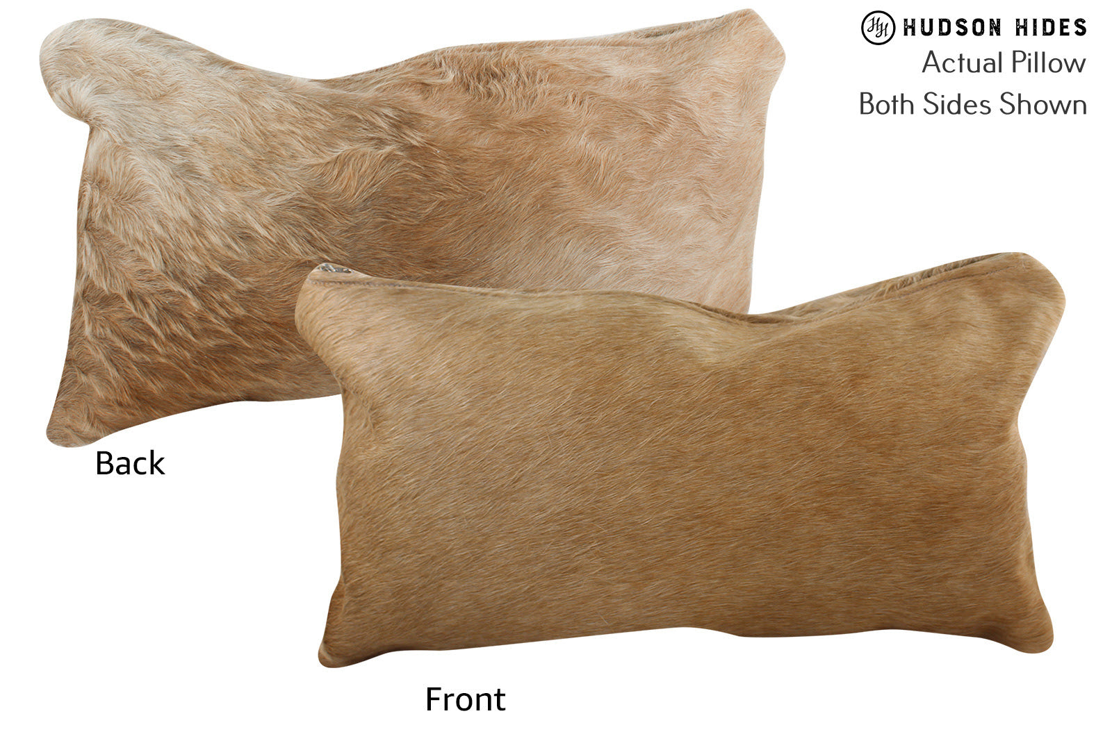 Beige Cowhide Pillow #73734