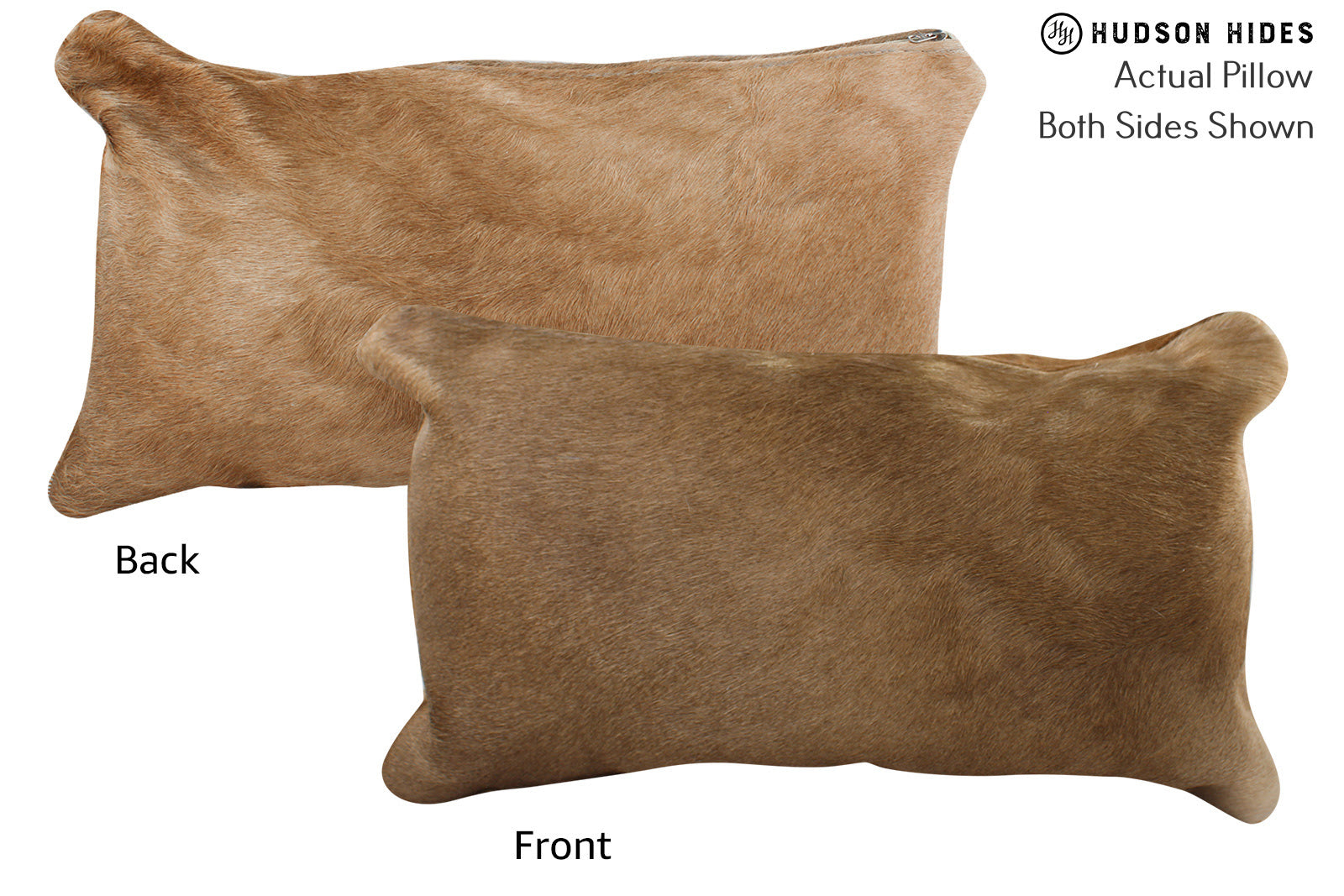 Beige Cowhide Pillow #73736