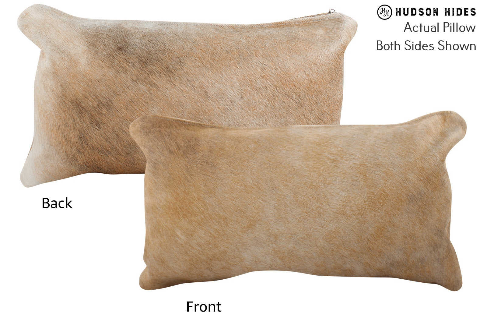 Beige Cowhide Pillow #73741