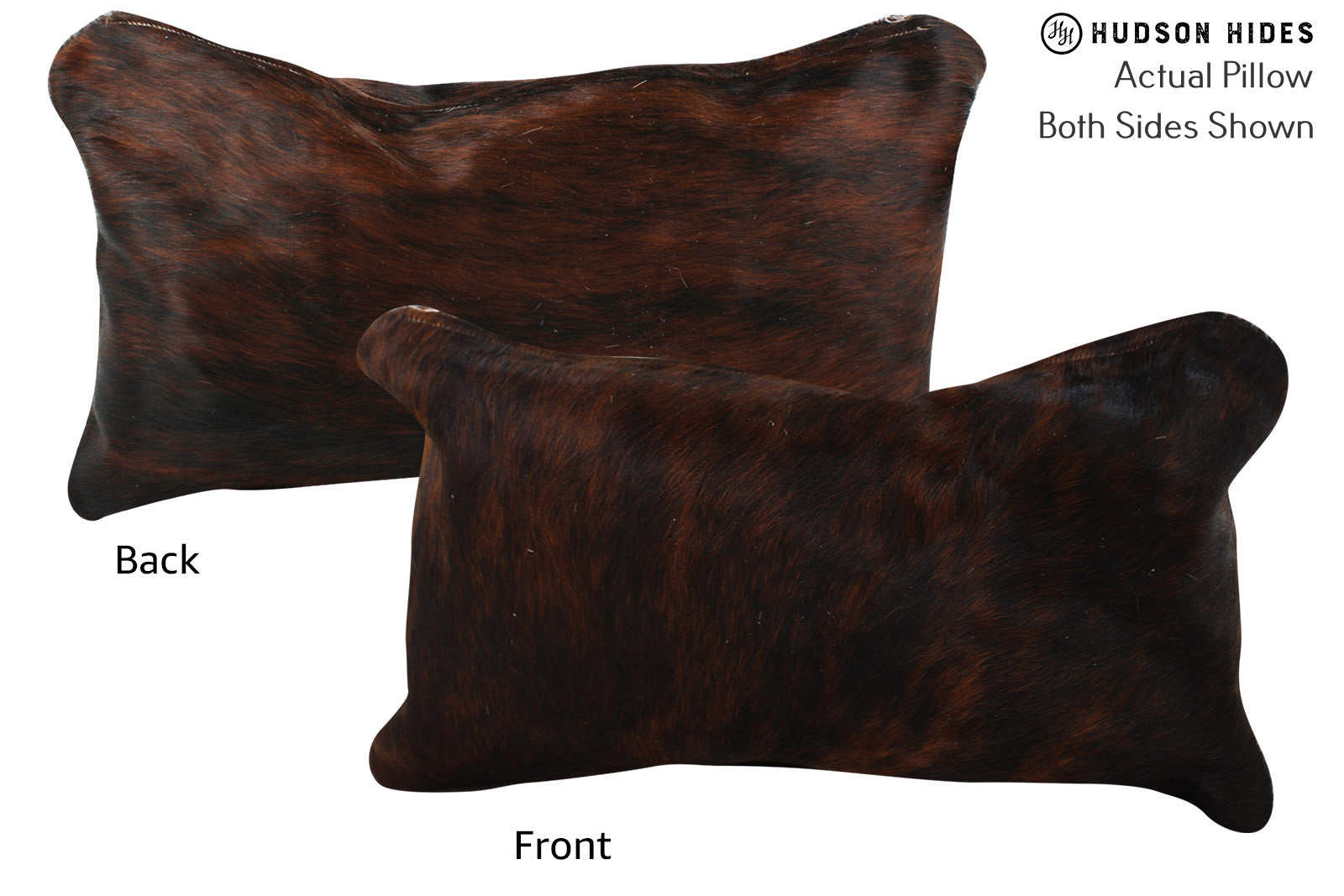 Dark Brindle Cowhide Pillow #73743