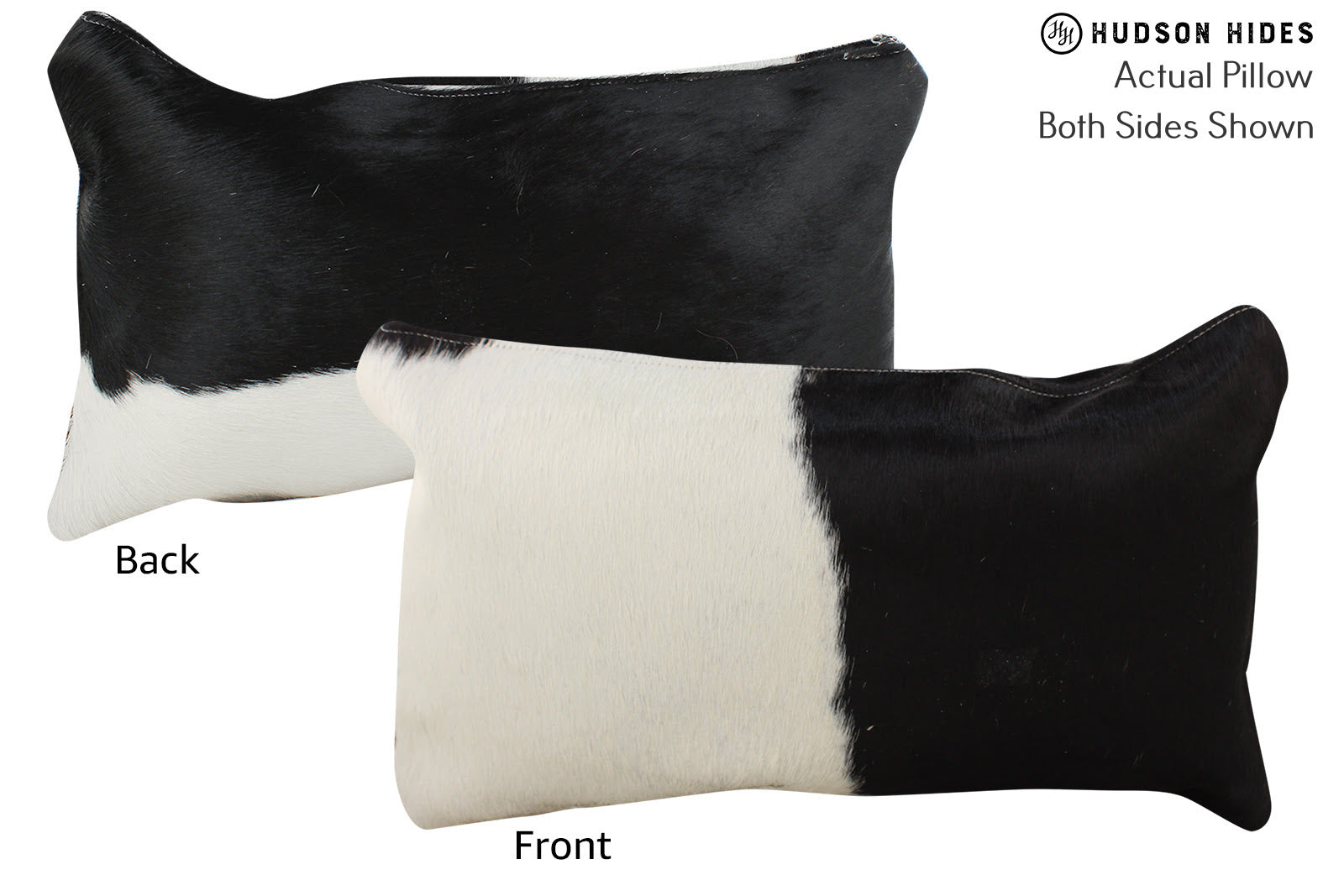 Black and White Cowhide Pillow #73745