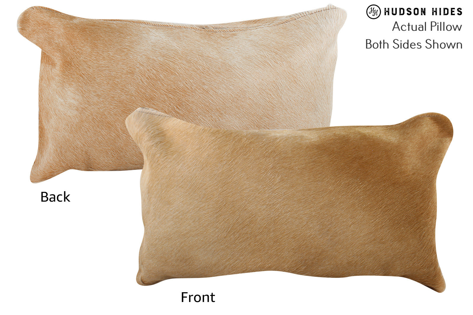 Beige Cowhide Pillow #73749