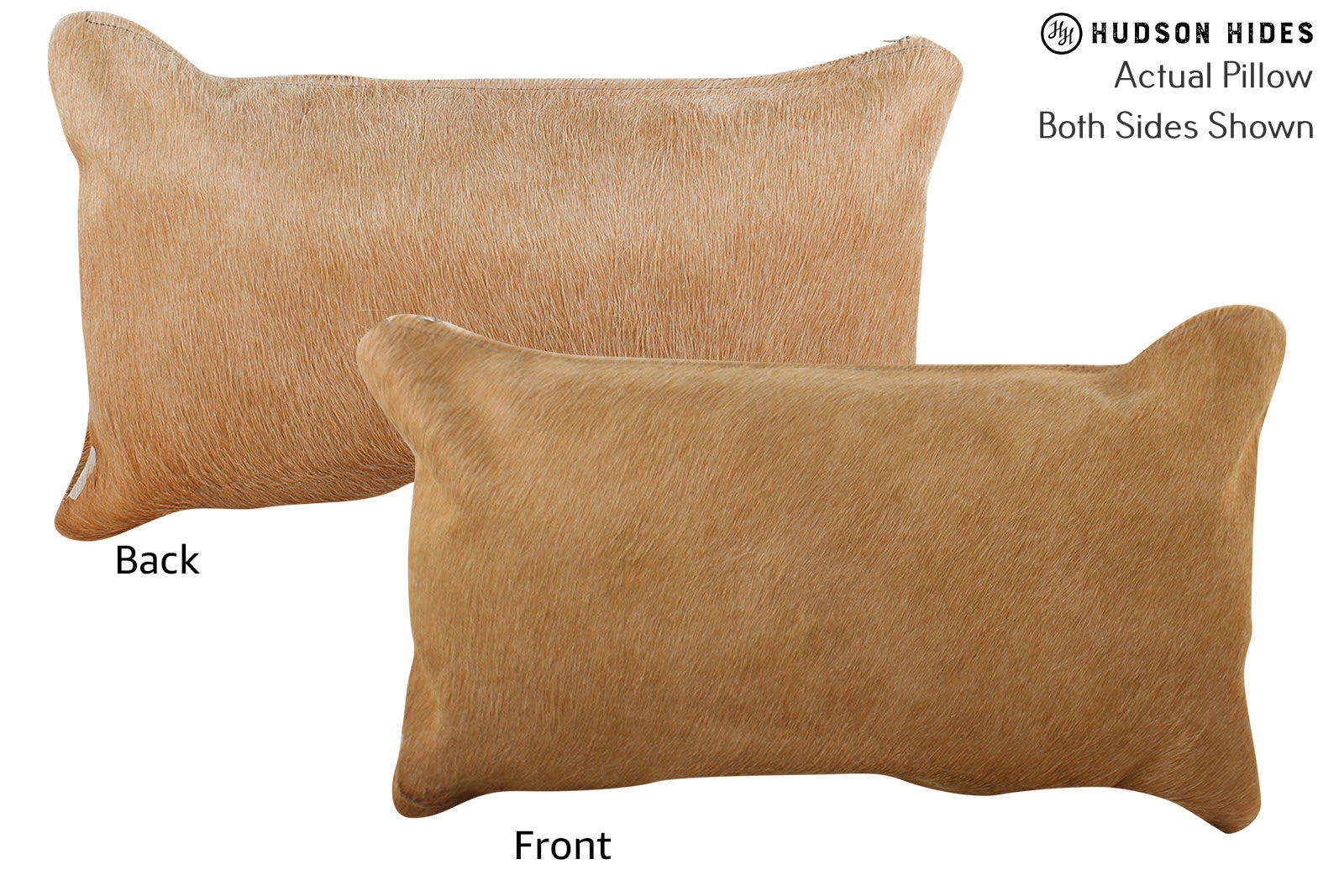 Beige Cowhide Pillow #73750