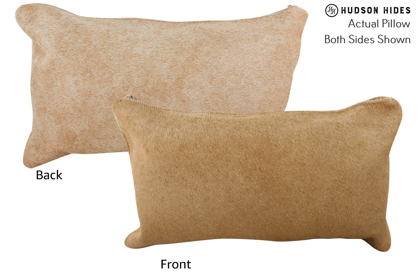 Beige Cowhide Pillow #73752